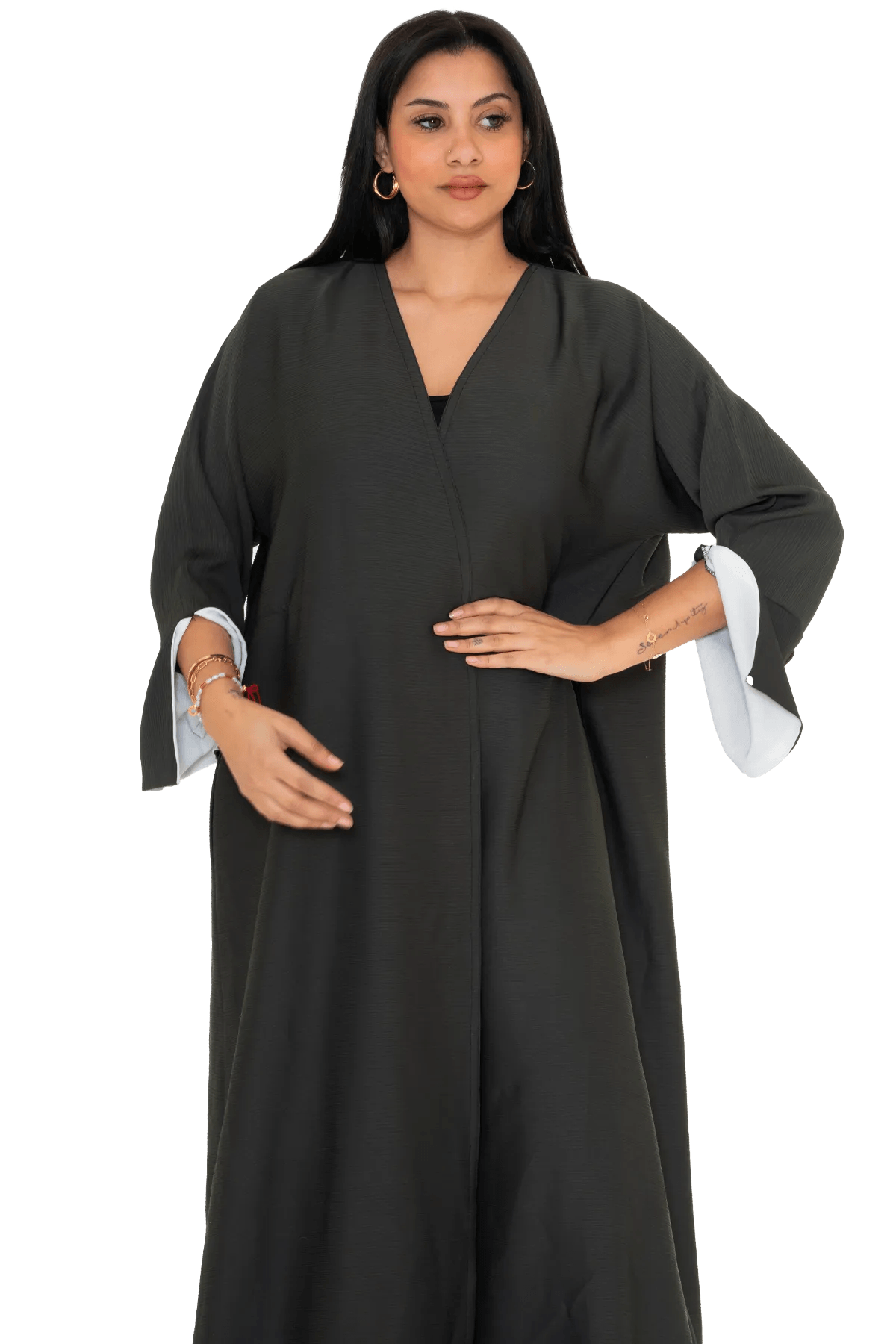 Hand-stitched bisht