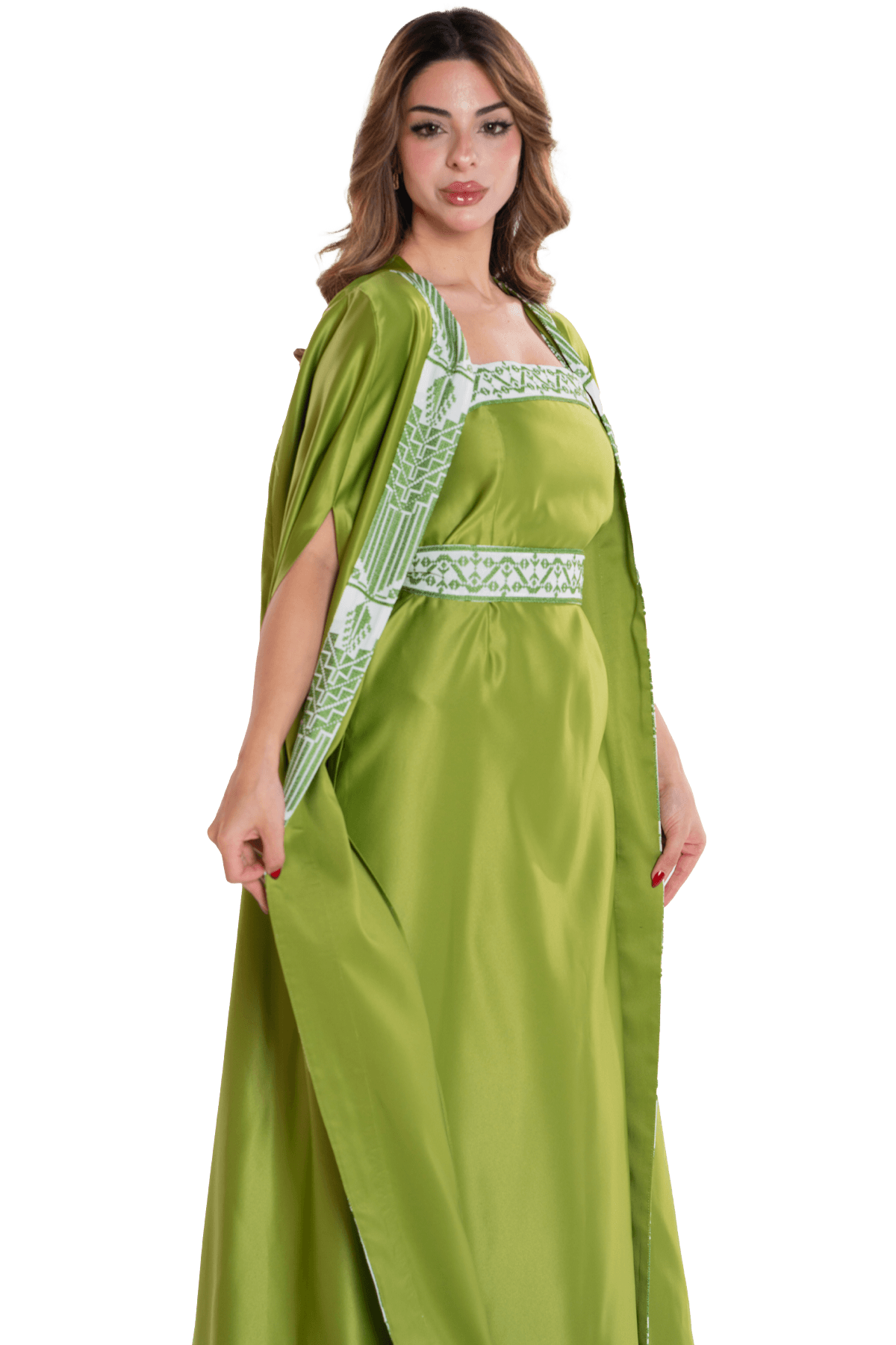 Green dress (3pcs)