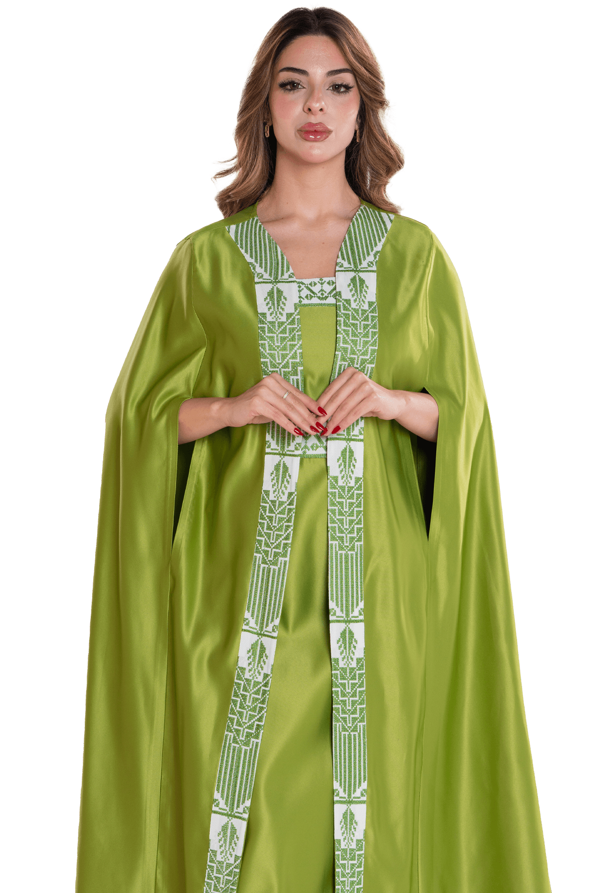 Green dress (3pcs)