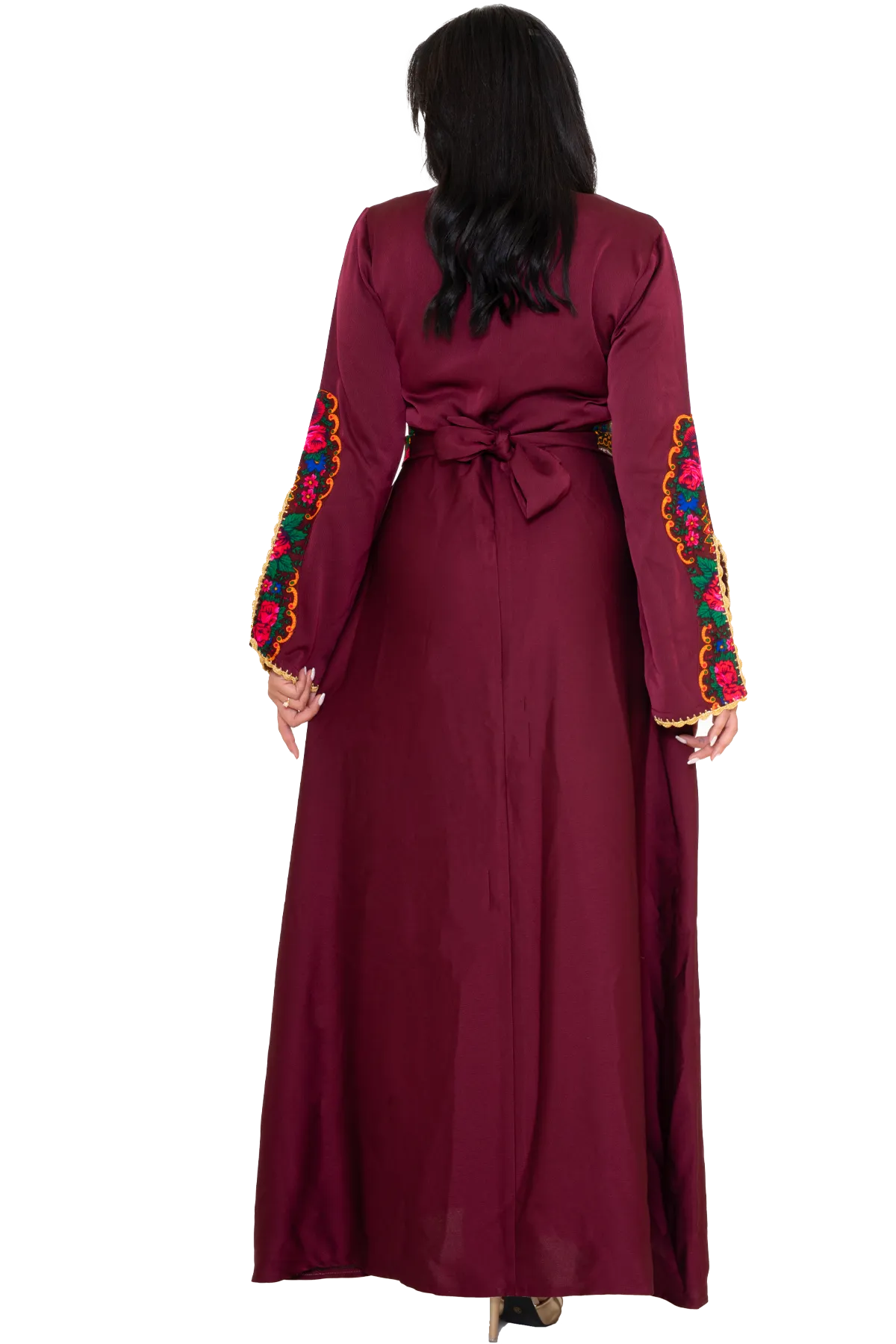 Printed fabric dress