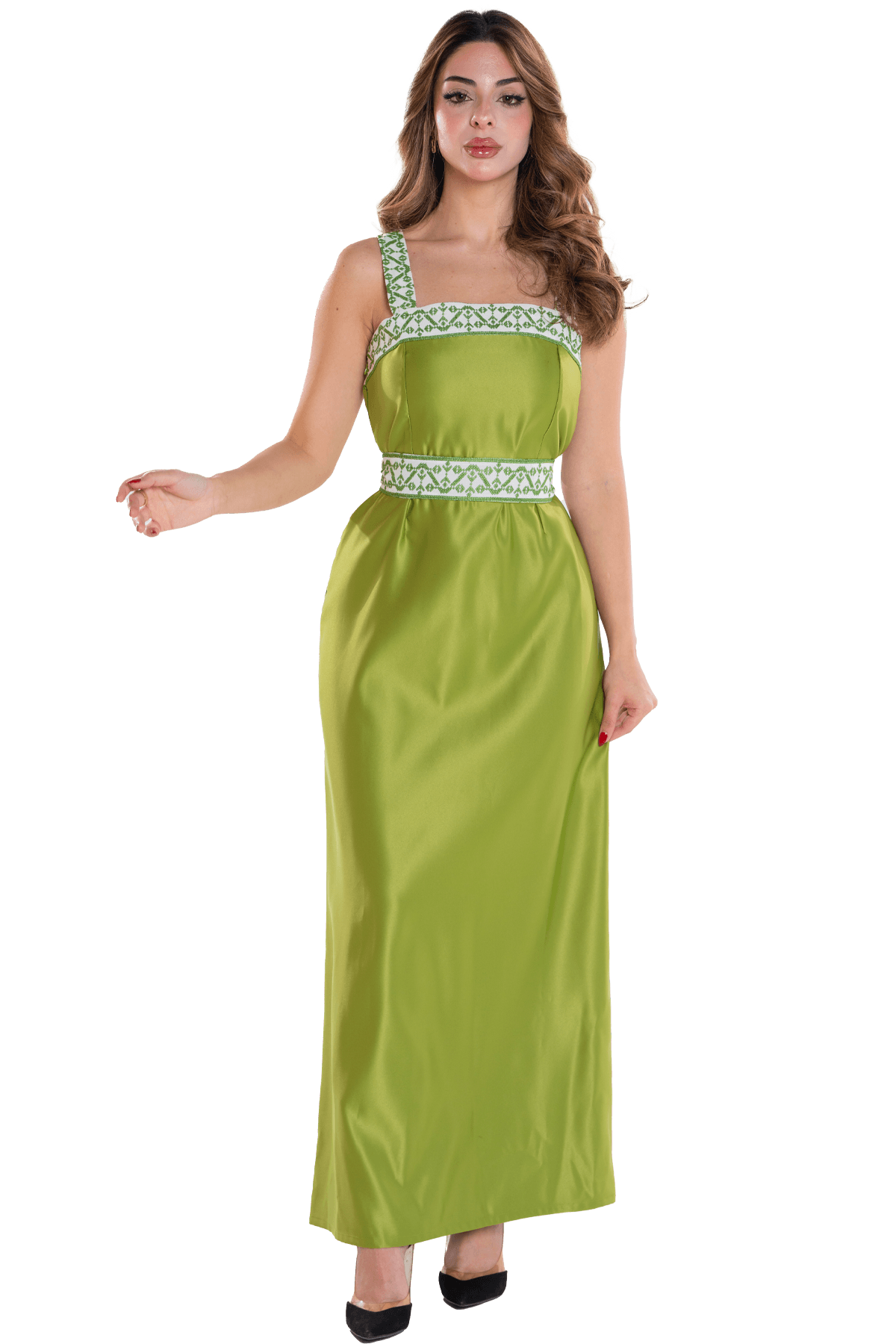 Green dress (3pcs)