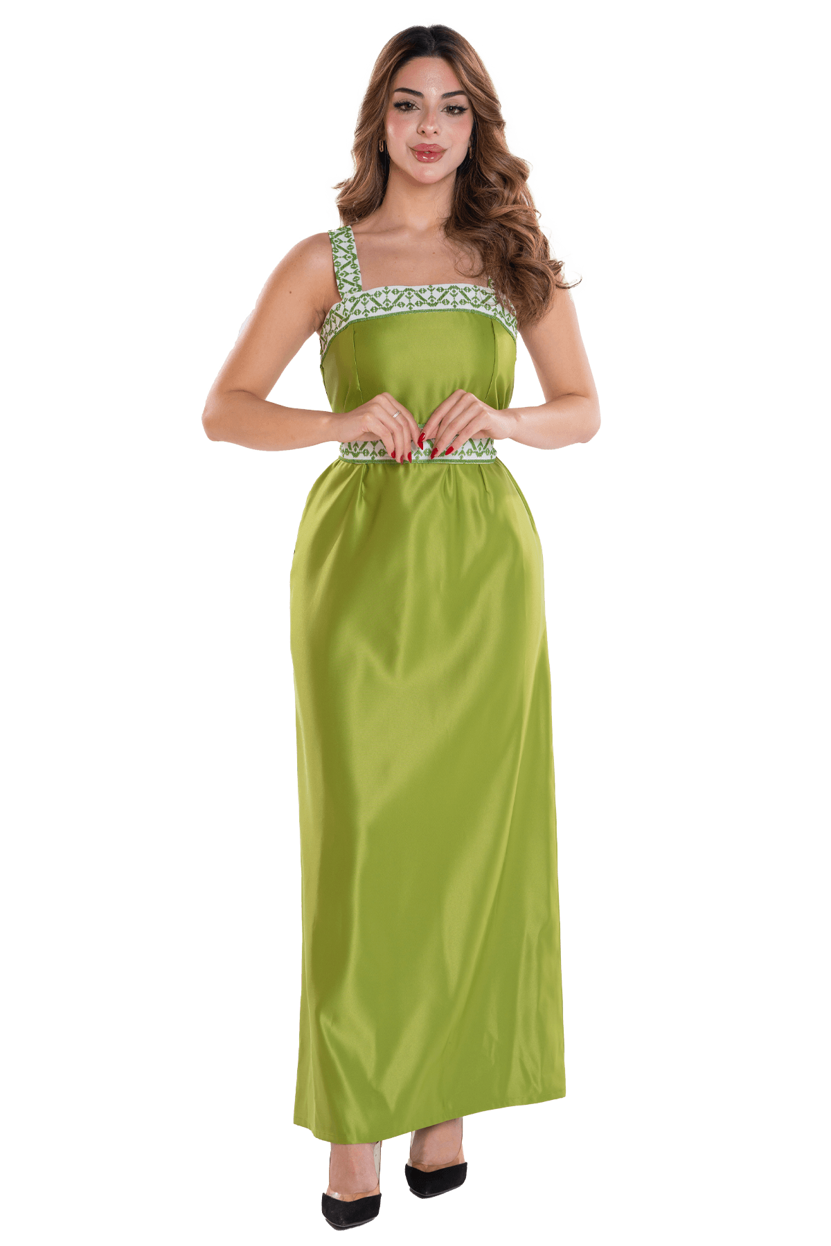 Green dress (3pcs)