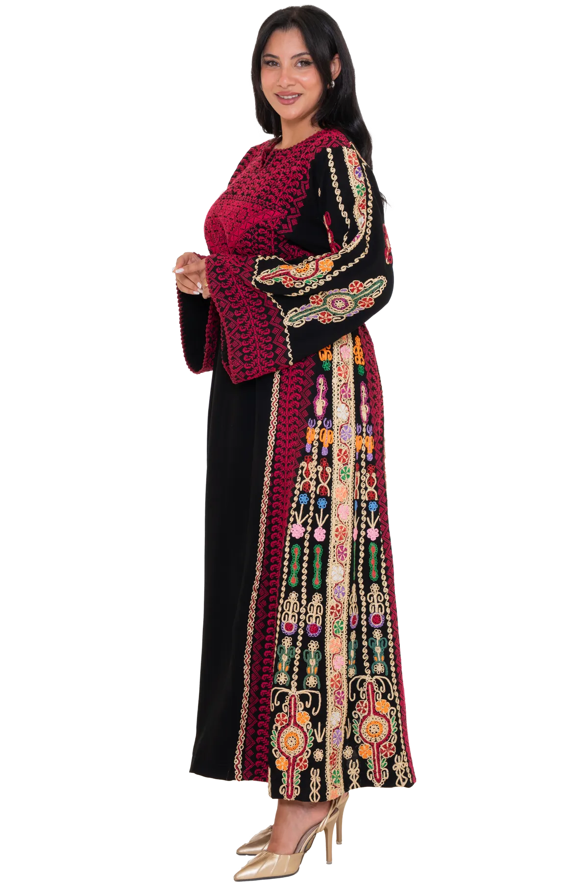 Hand-stitched Black Malacca