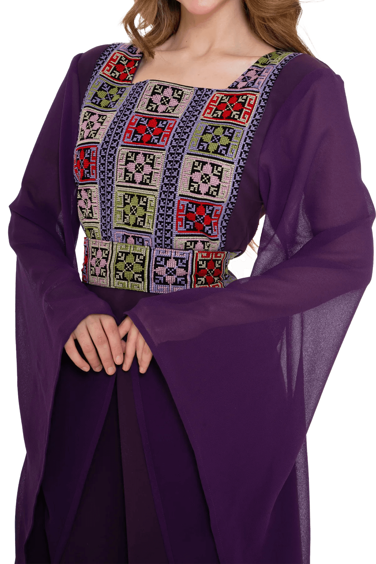 Fallahi navy dress