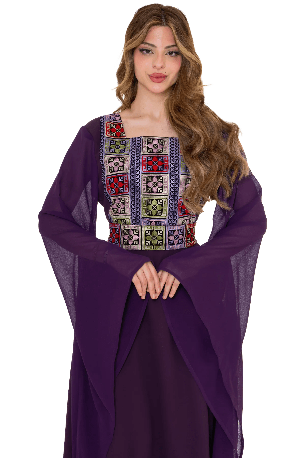 Fallahi navy dress