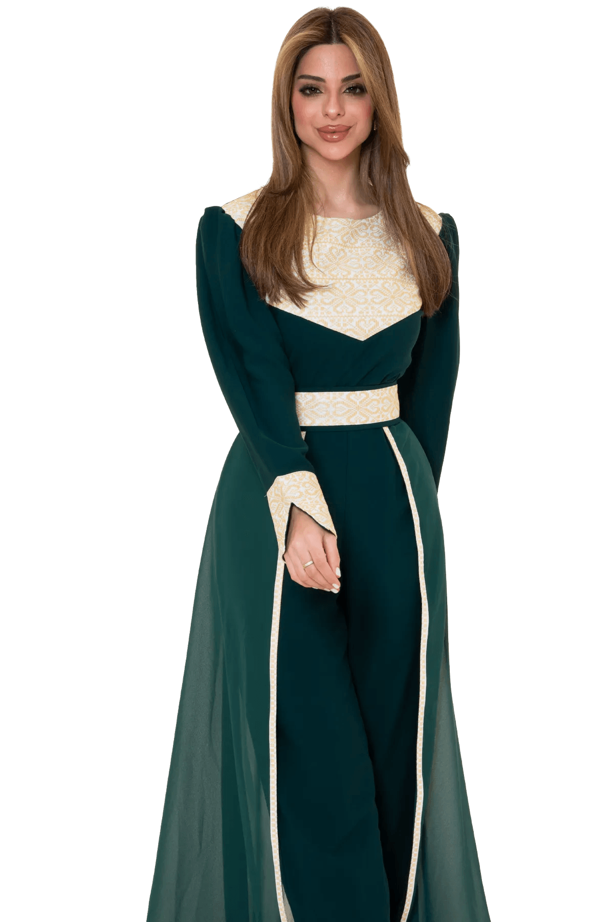 Machine-stitched Jumpsuit