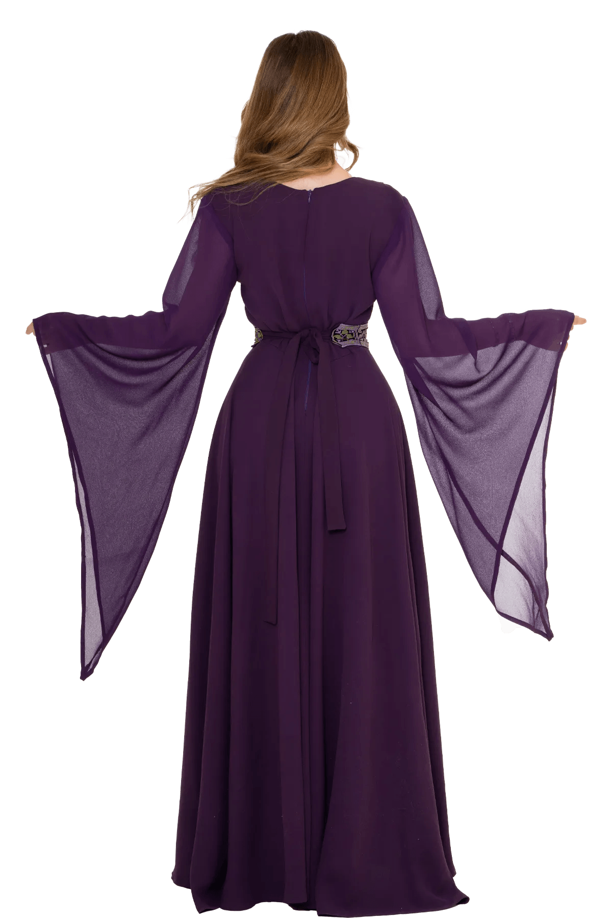 Fallahi navy dress