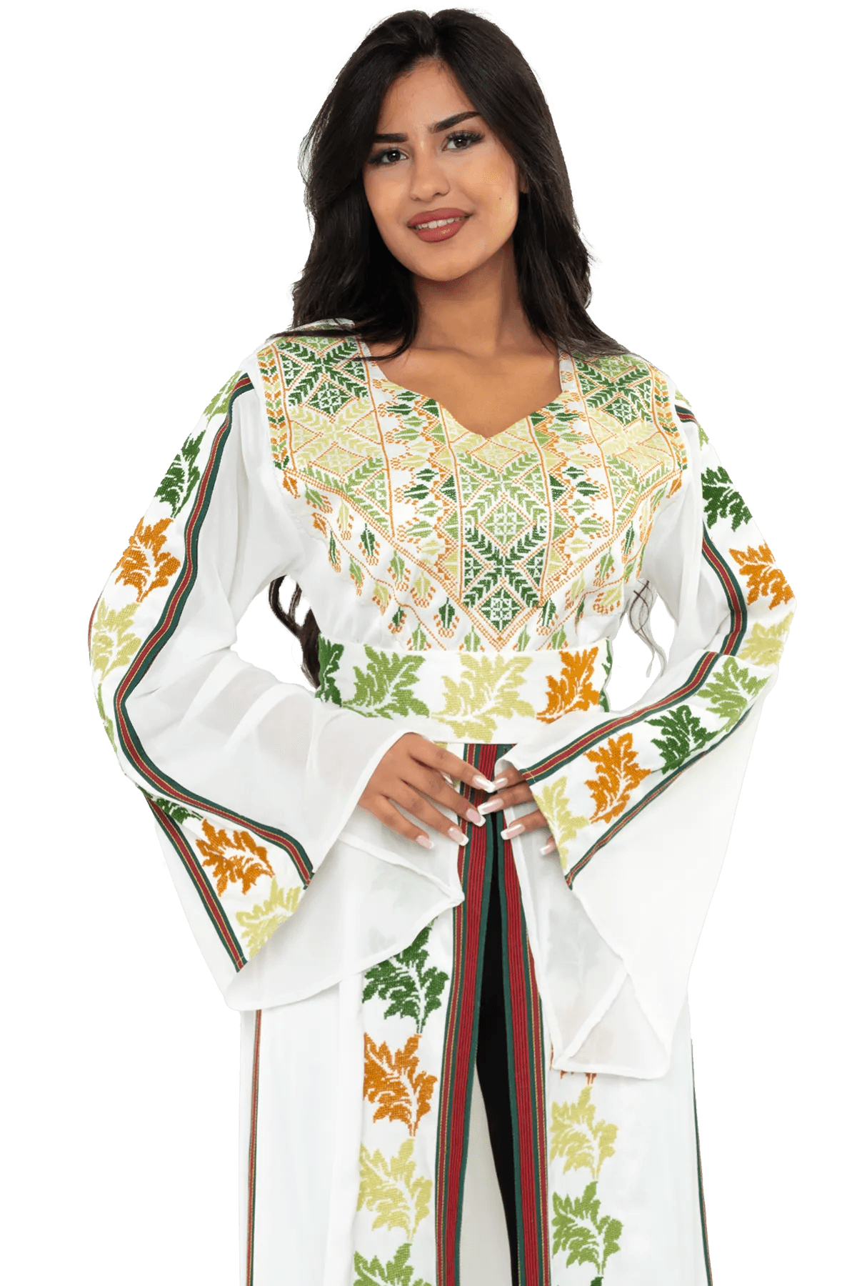 Fallahi hand-embroidered dress