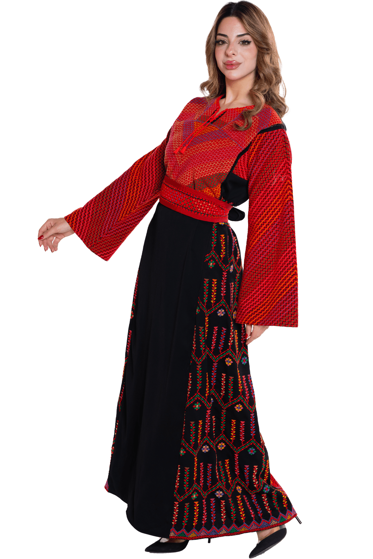 Hebron hand-stitched Thoub