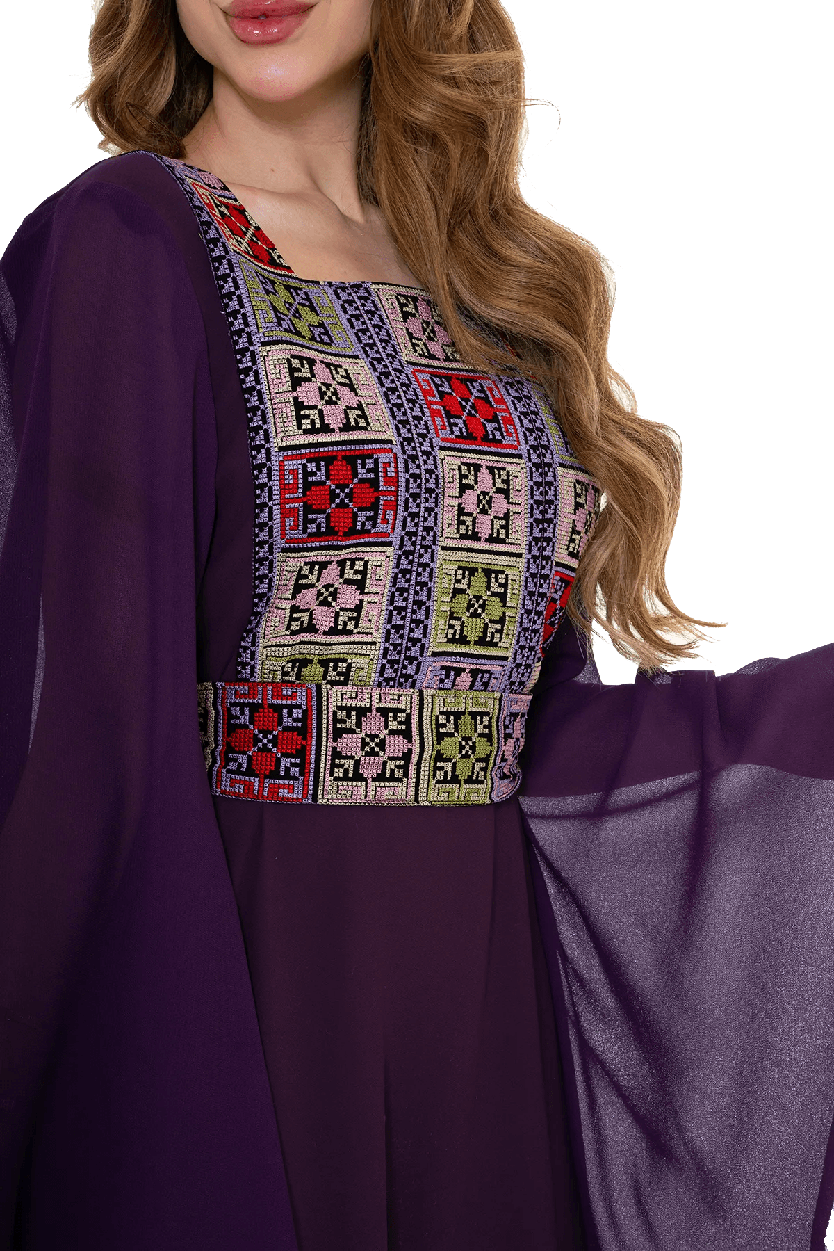 Fallahi navy dress