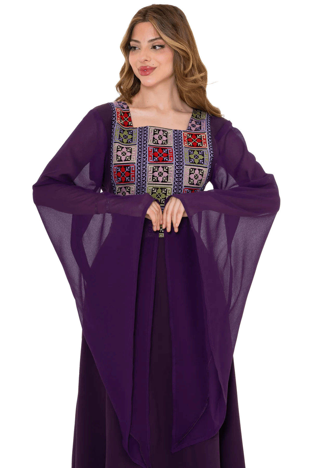 Fallahi navy dress