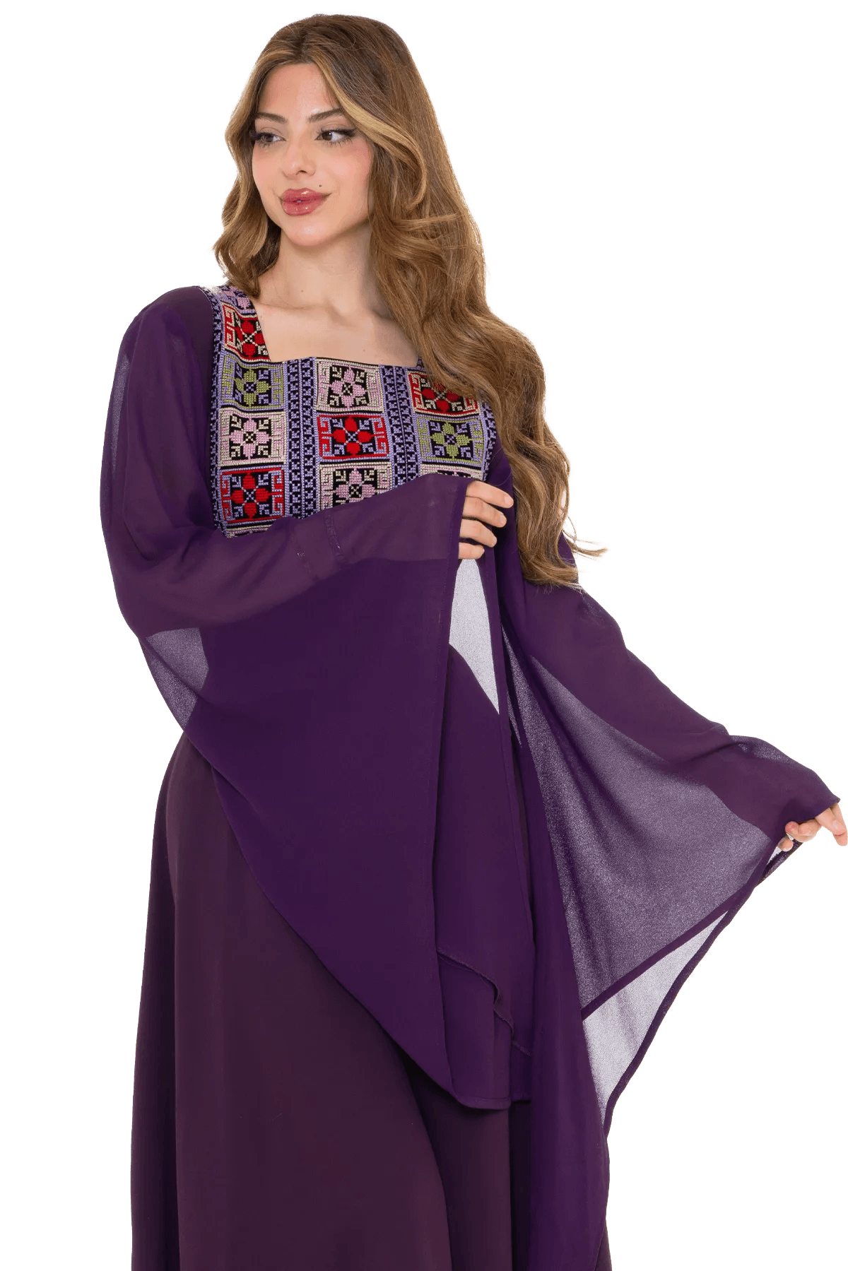 Fallahi navy dress