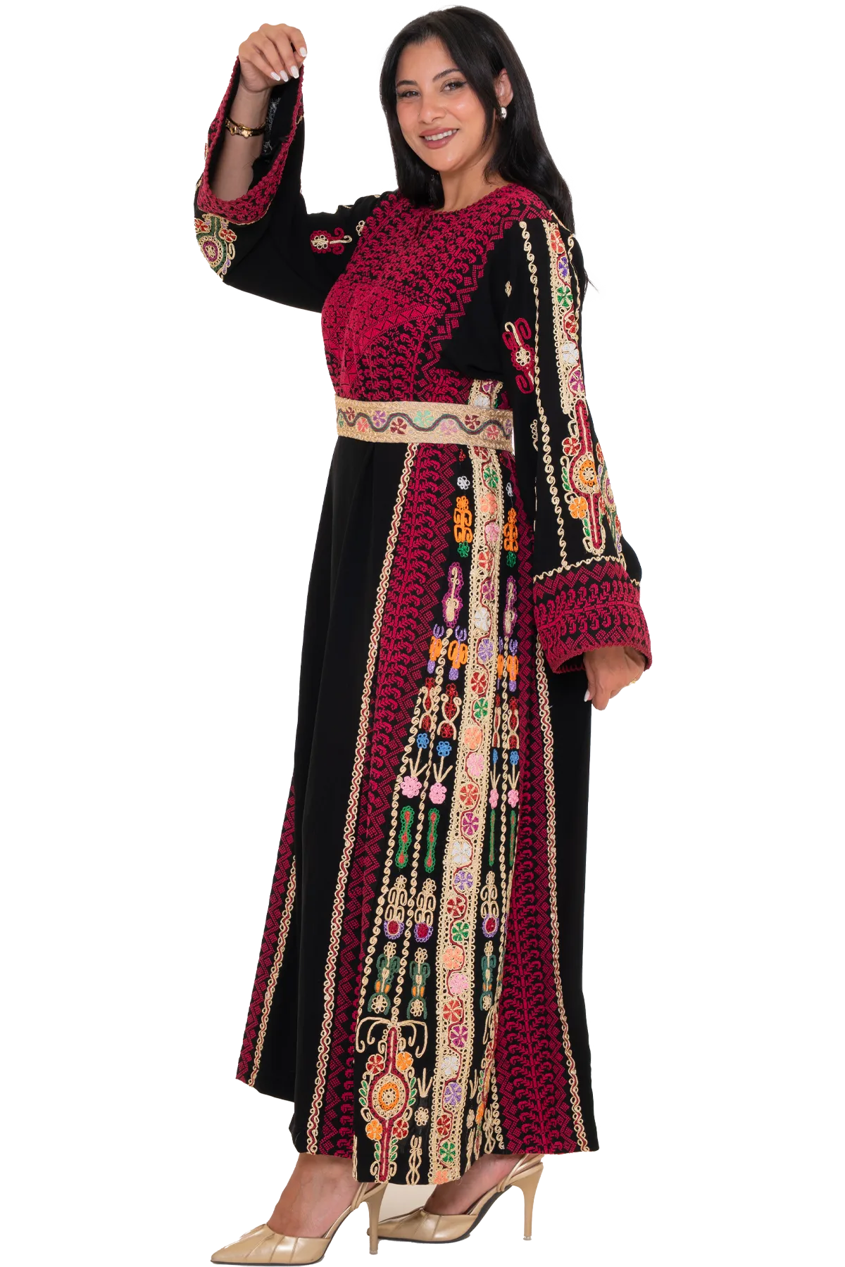 Hand-stitched Black Malacca