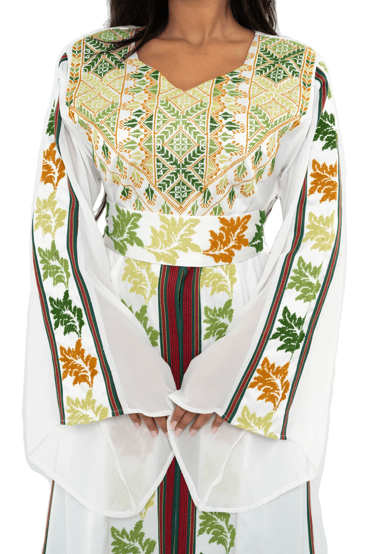 Fallahi hand-embroidered dress