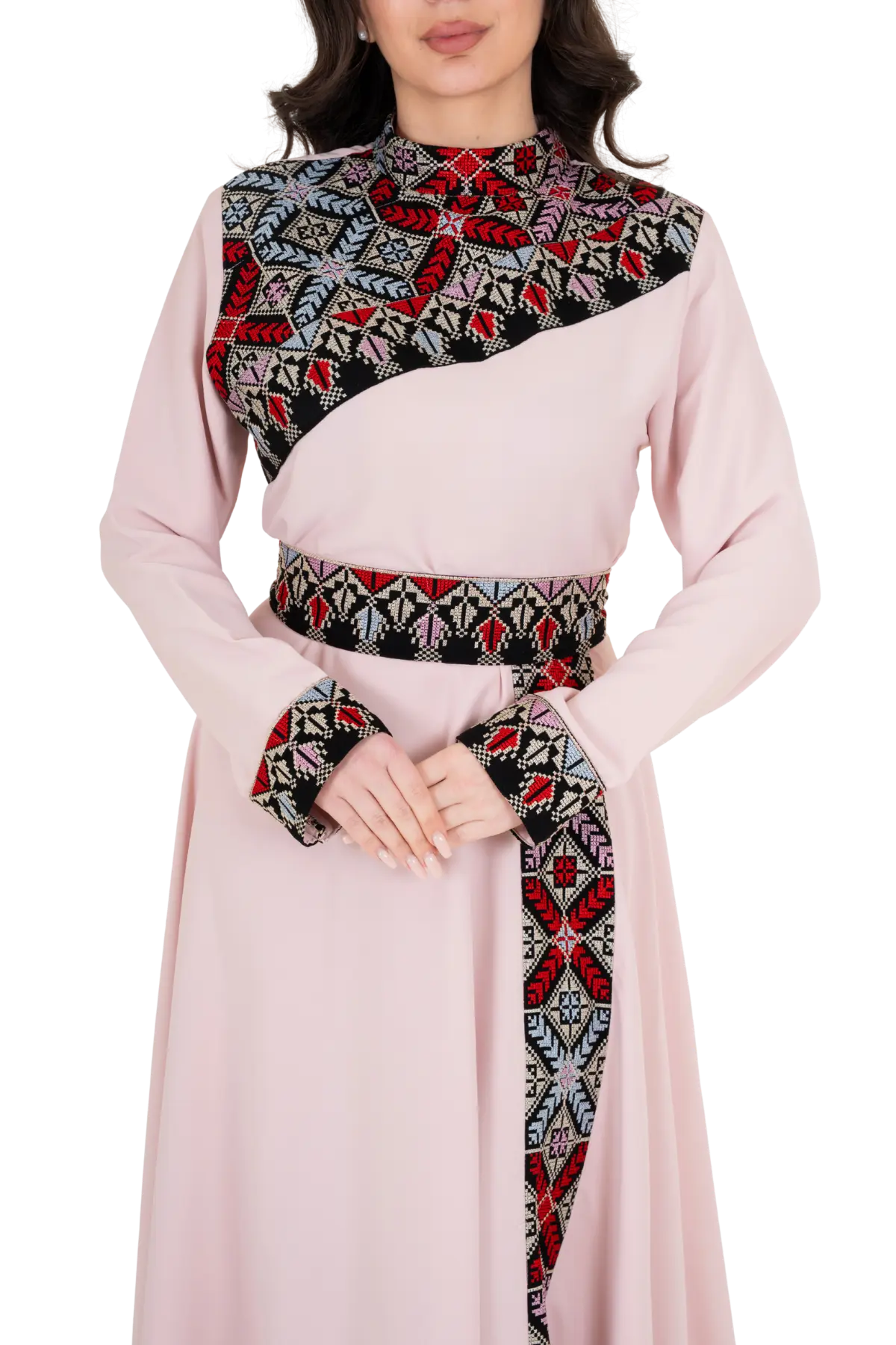 Machine-stitched Thoub