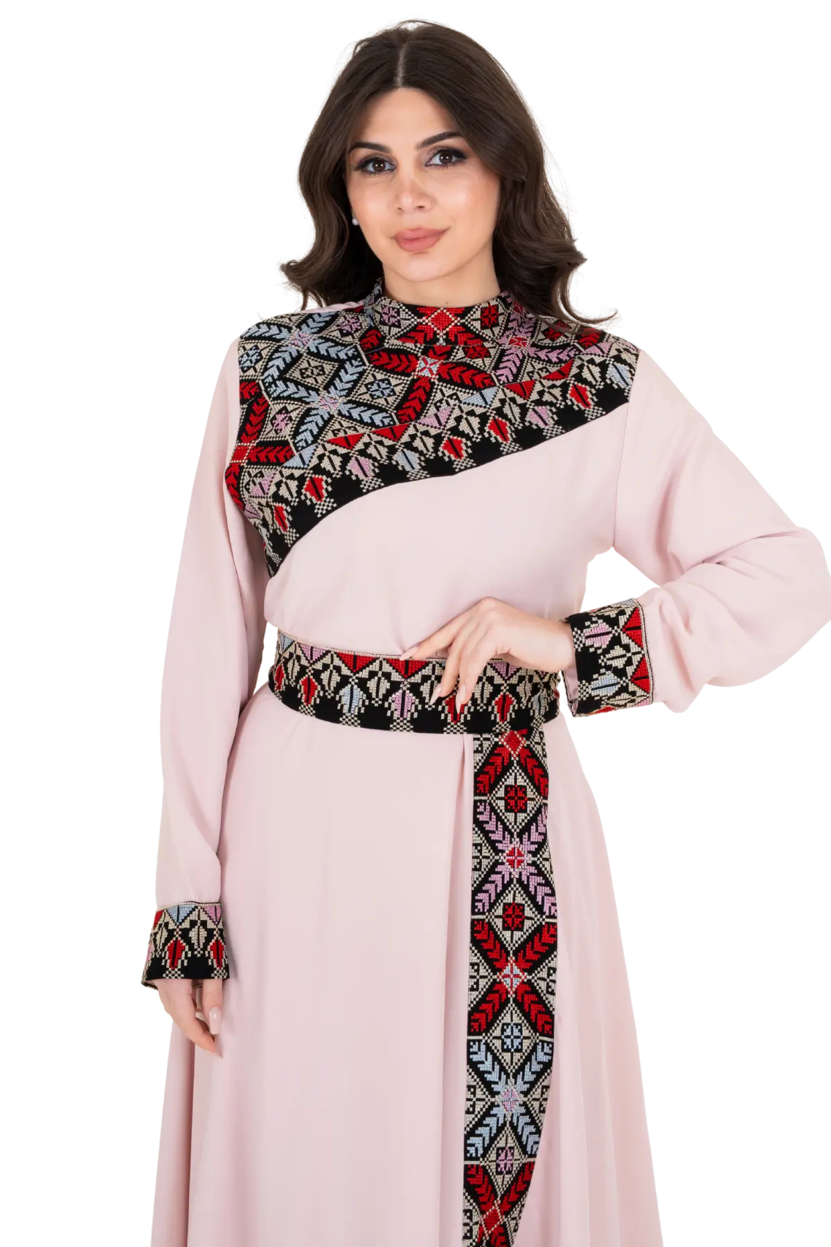 Machine-stitched Thoub