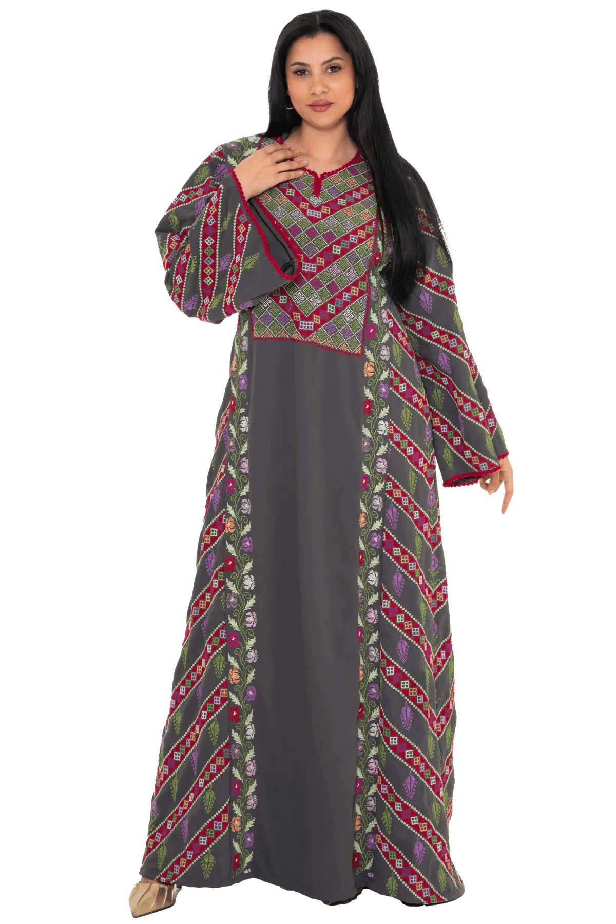 Traditional Hand-stitched Thoub