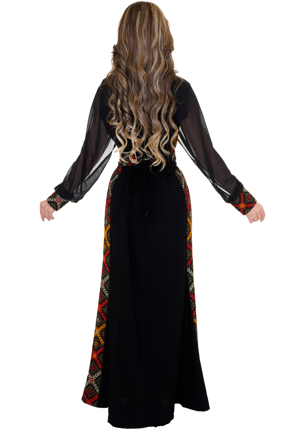 Embroidered Dress 2pcs