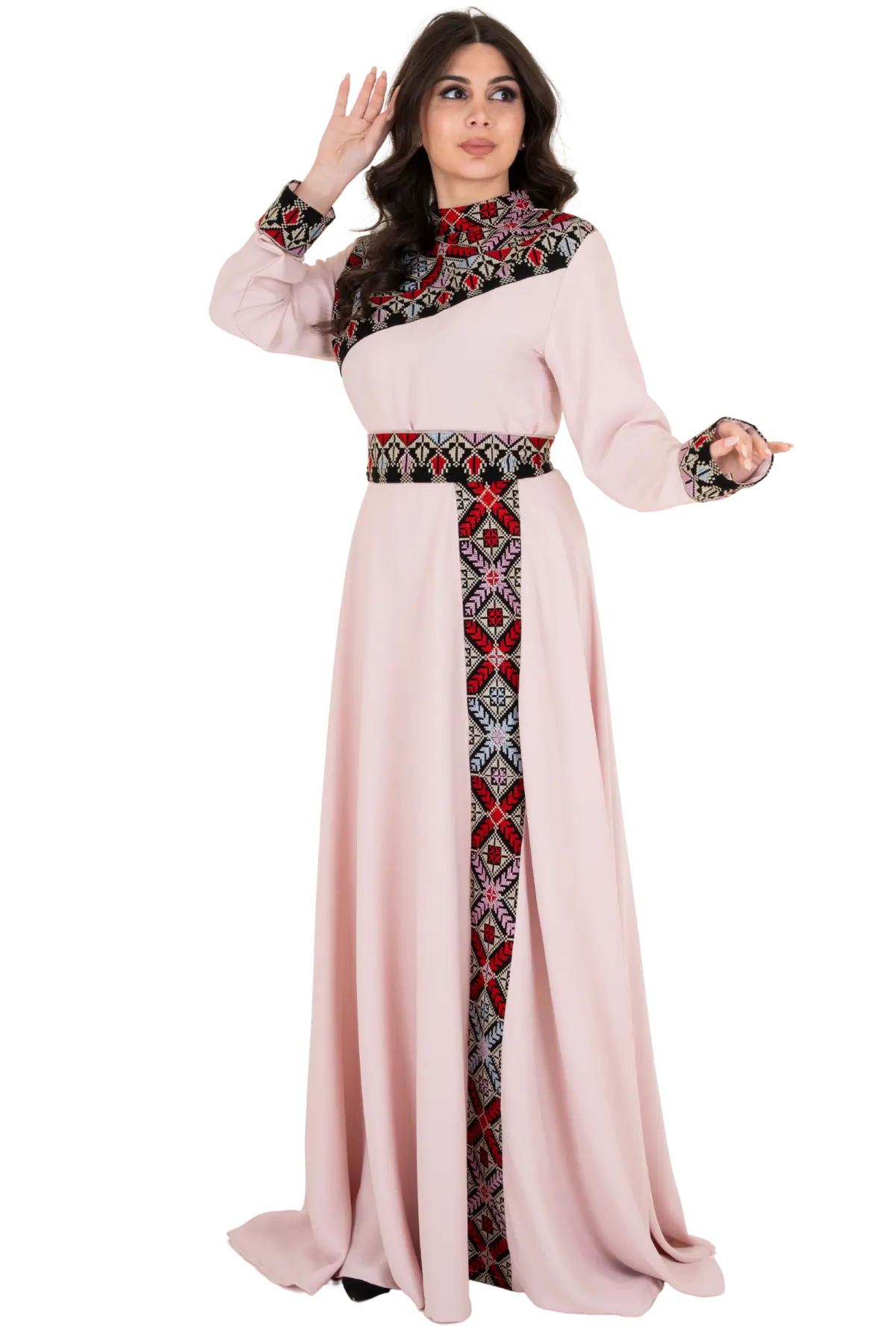 Machine-stitched Thoub