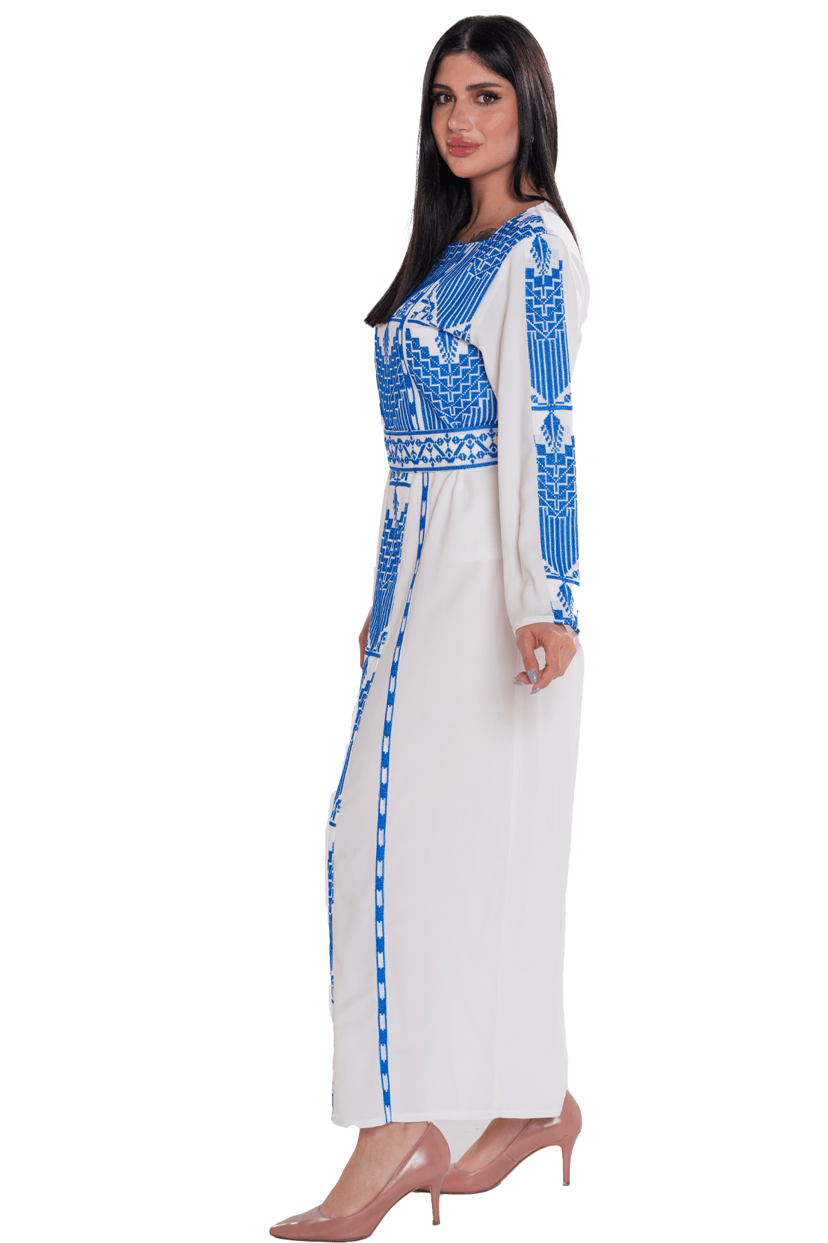 Machine-stitched Thoub