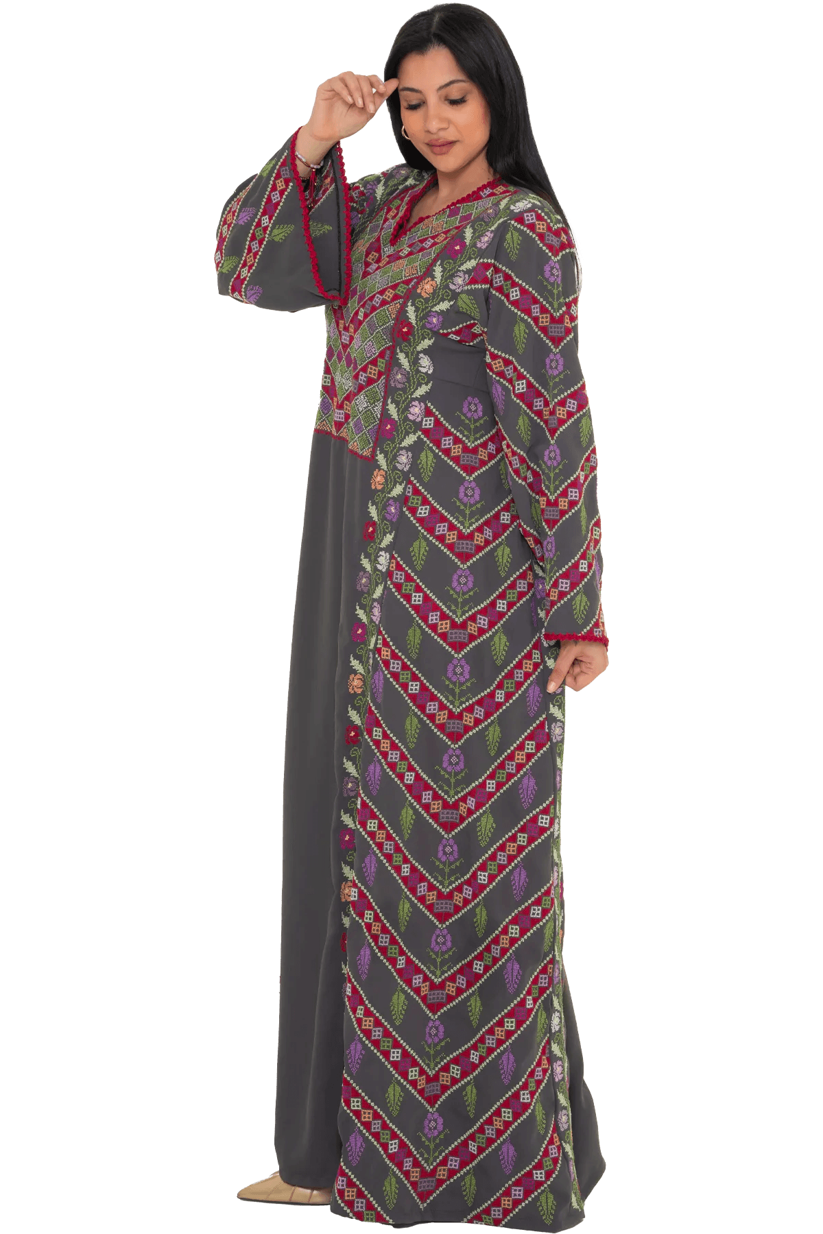 Traditional Hand-stitched Thoub