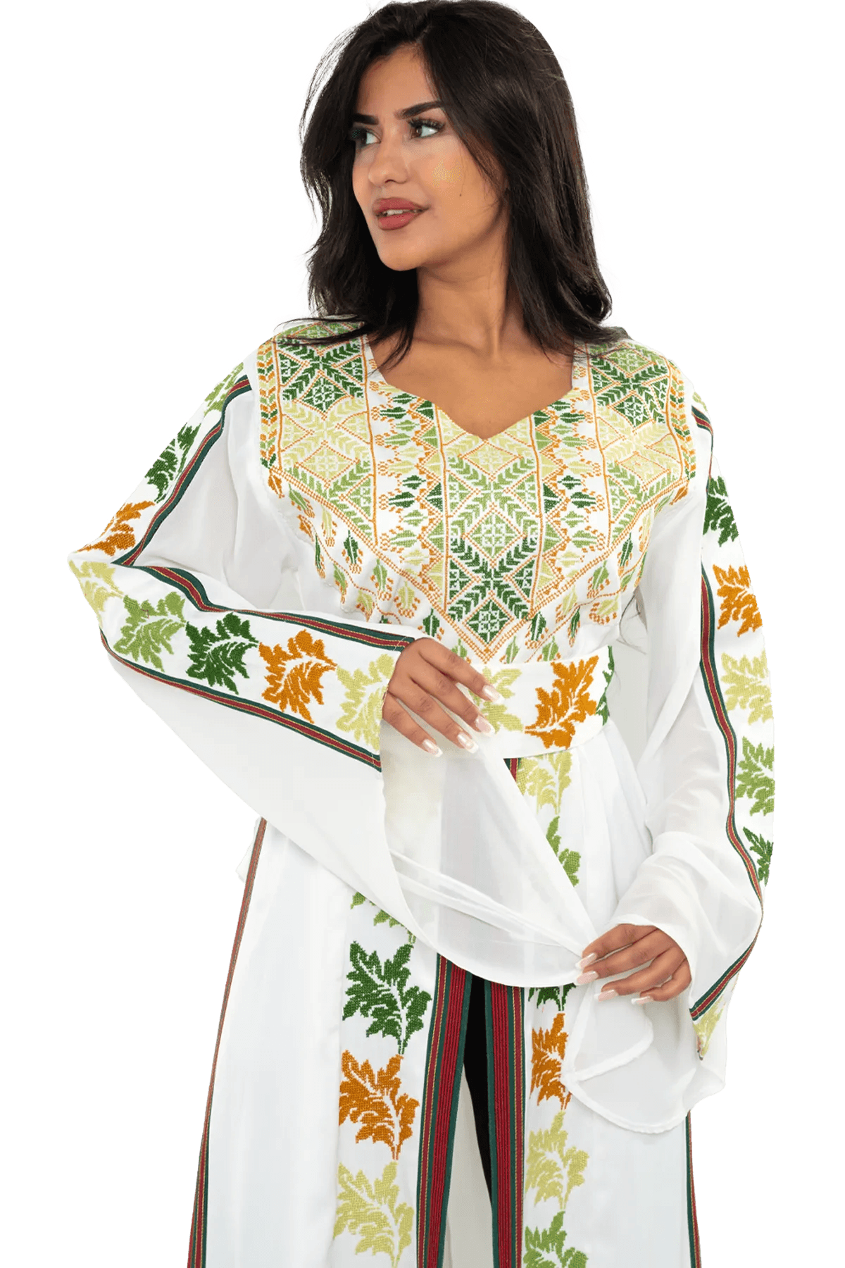 Fallahi hand-embroidered dress