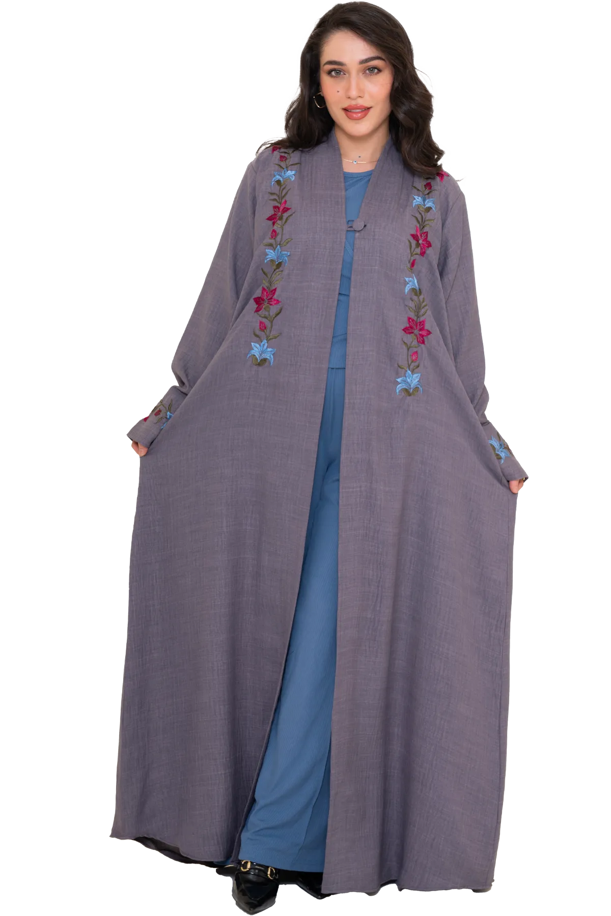 Hand-stitched Tara Abaya