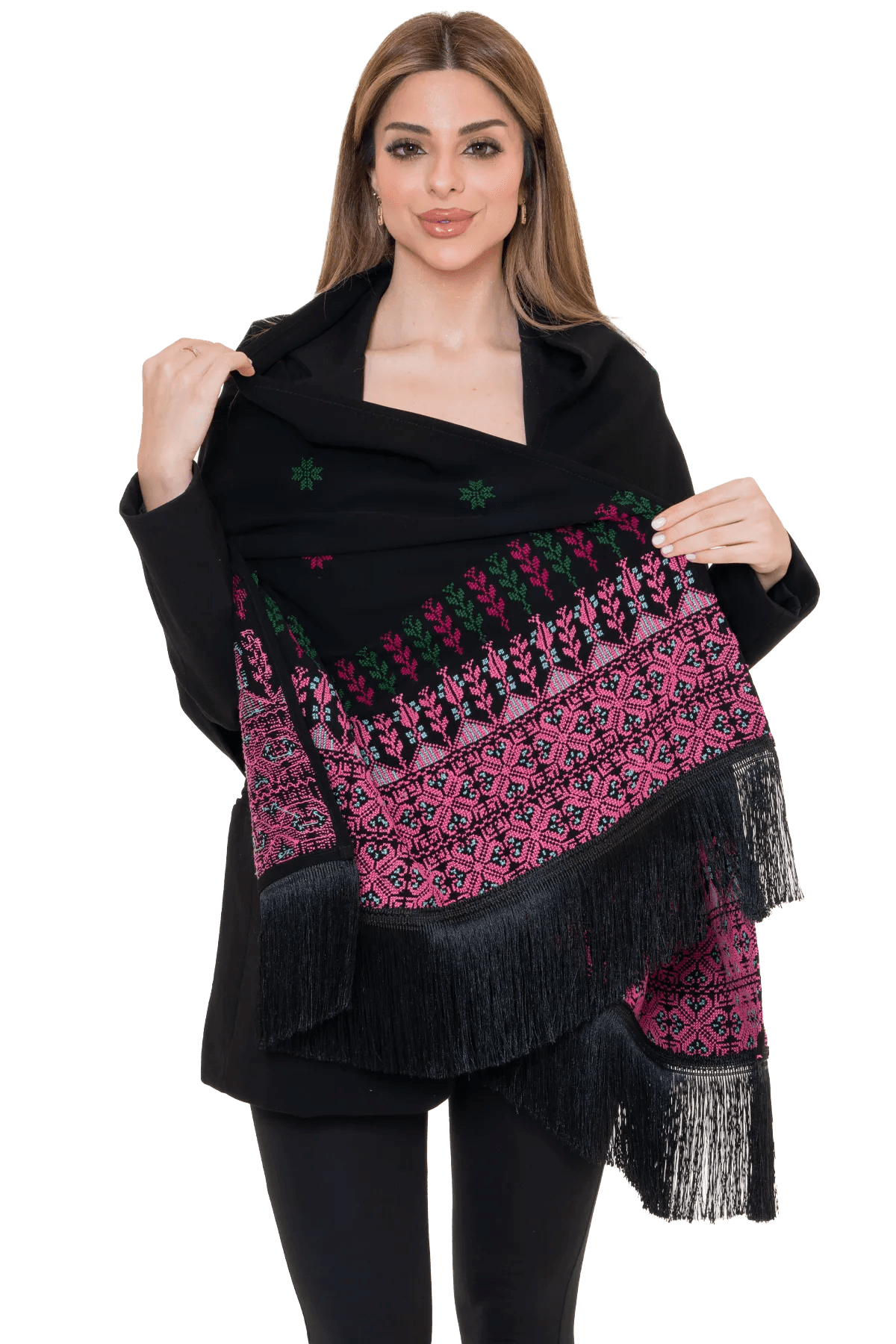 Fallahi Hand-stitched Shawl