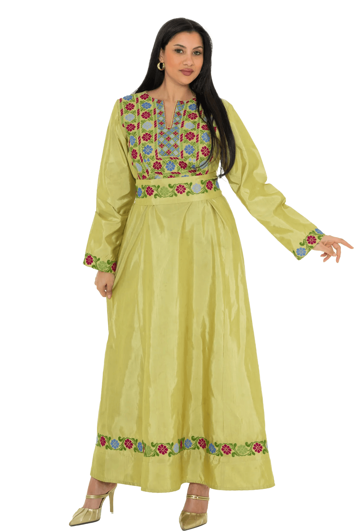 Hand-stitched Tafta Thoub