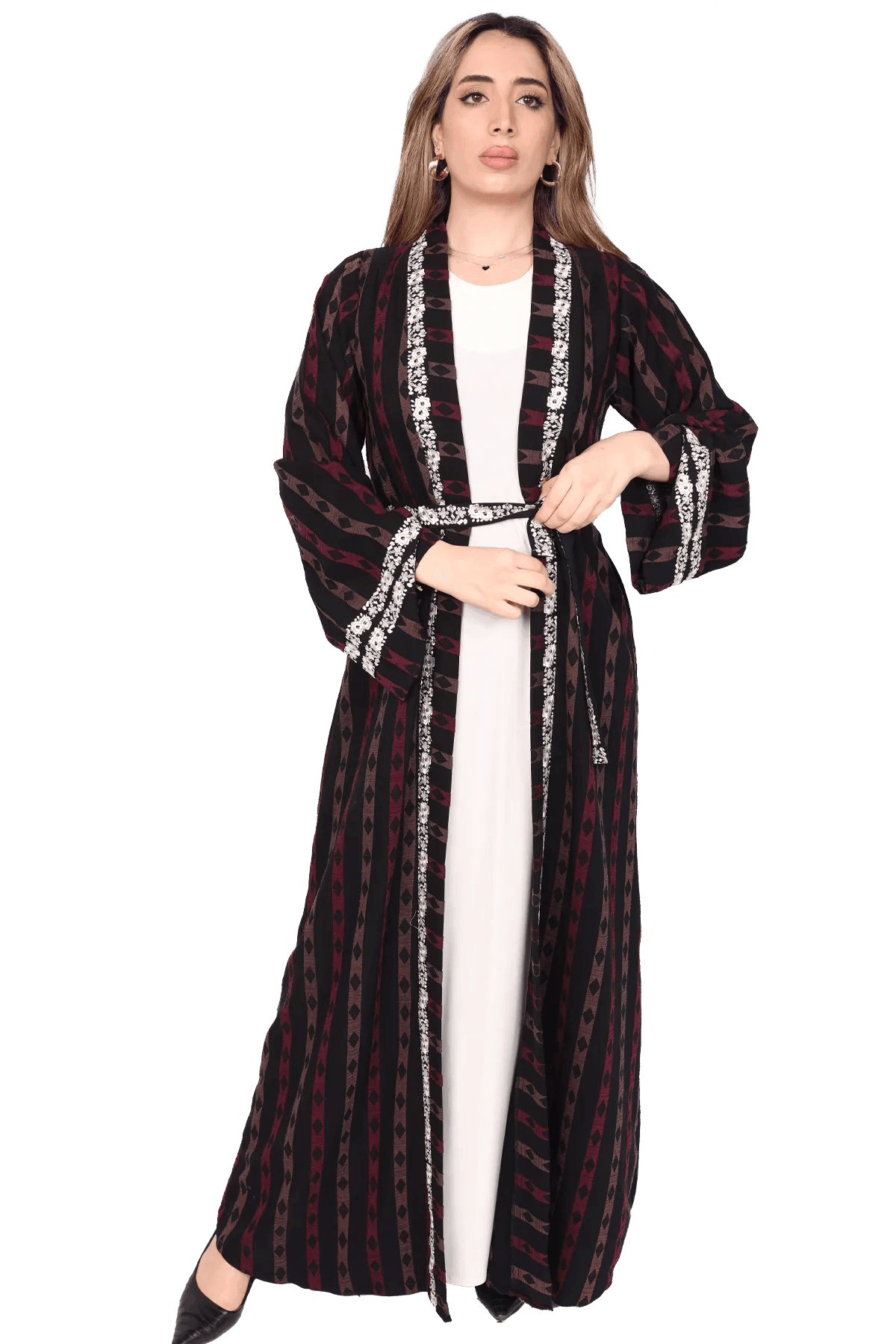 Embroidered Abaya - Tatreez Store