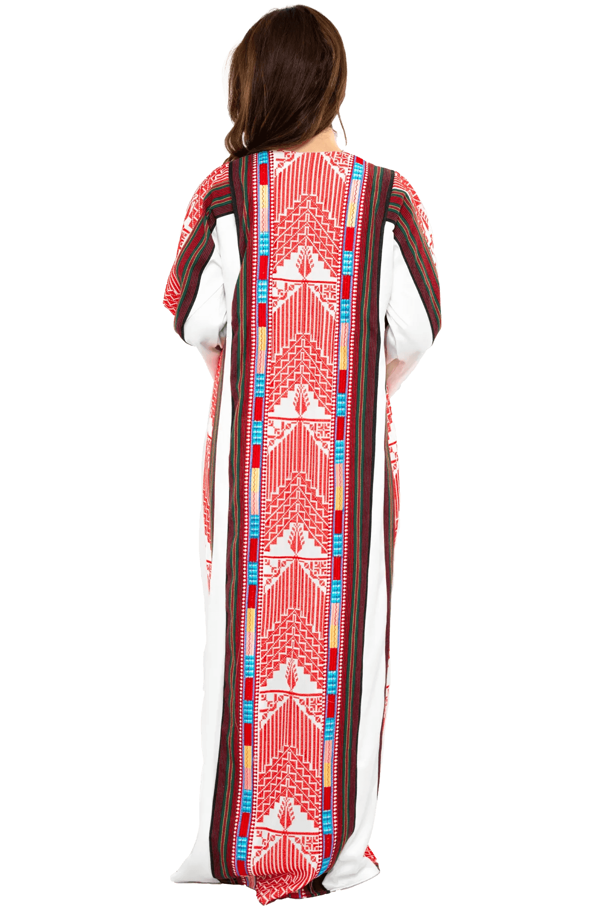 White & red Thoub