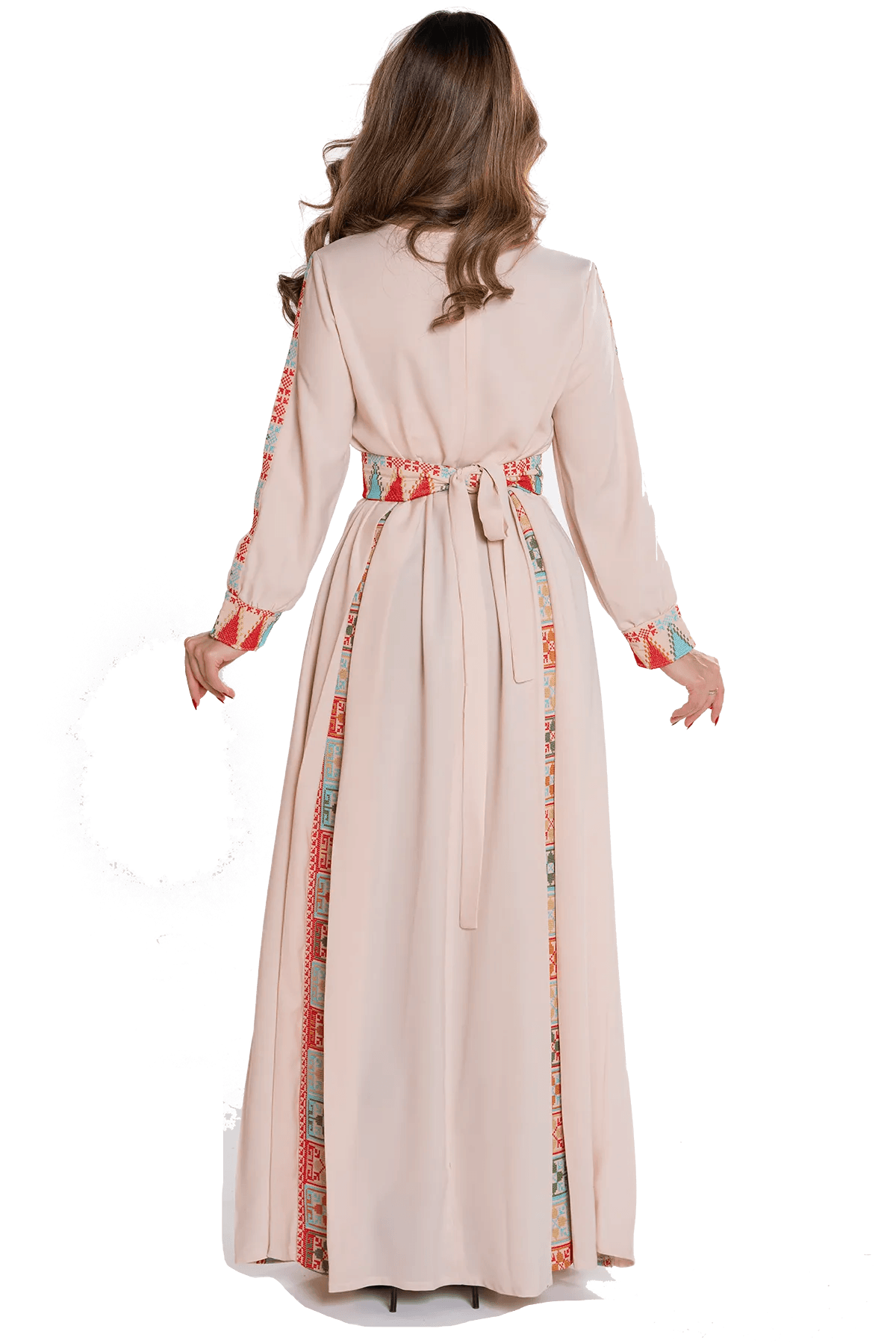 Machine-stitched Thoub