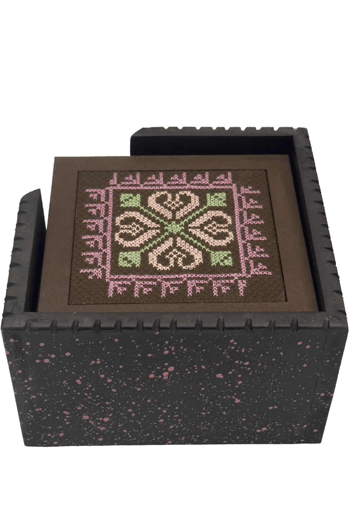 Coaster embroidered set - Tatreez Store