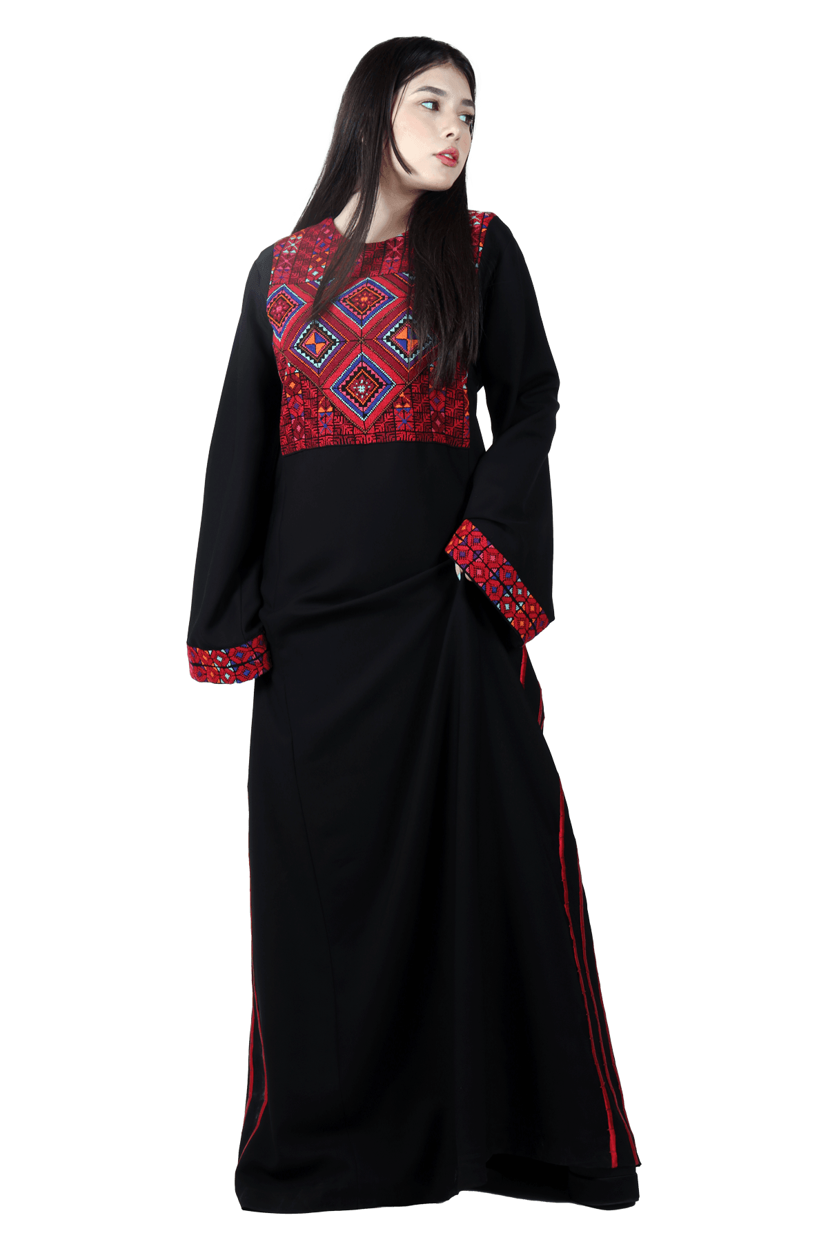 Embers of Tradition Thoub - TATREEZ STORE