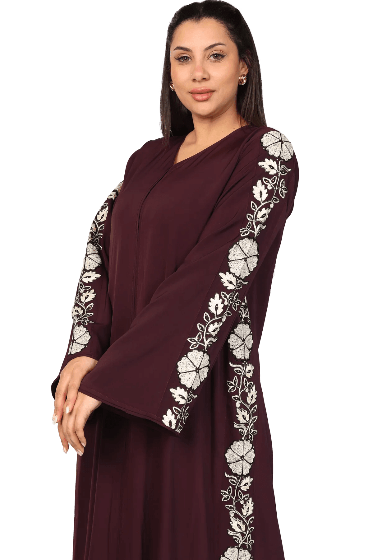 Embroidered Abaya - Tatreez Store