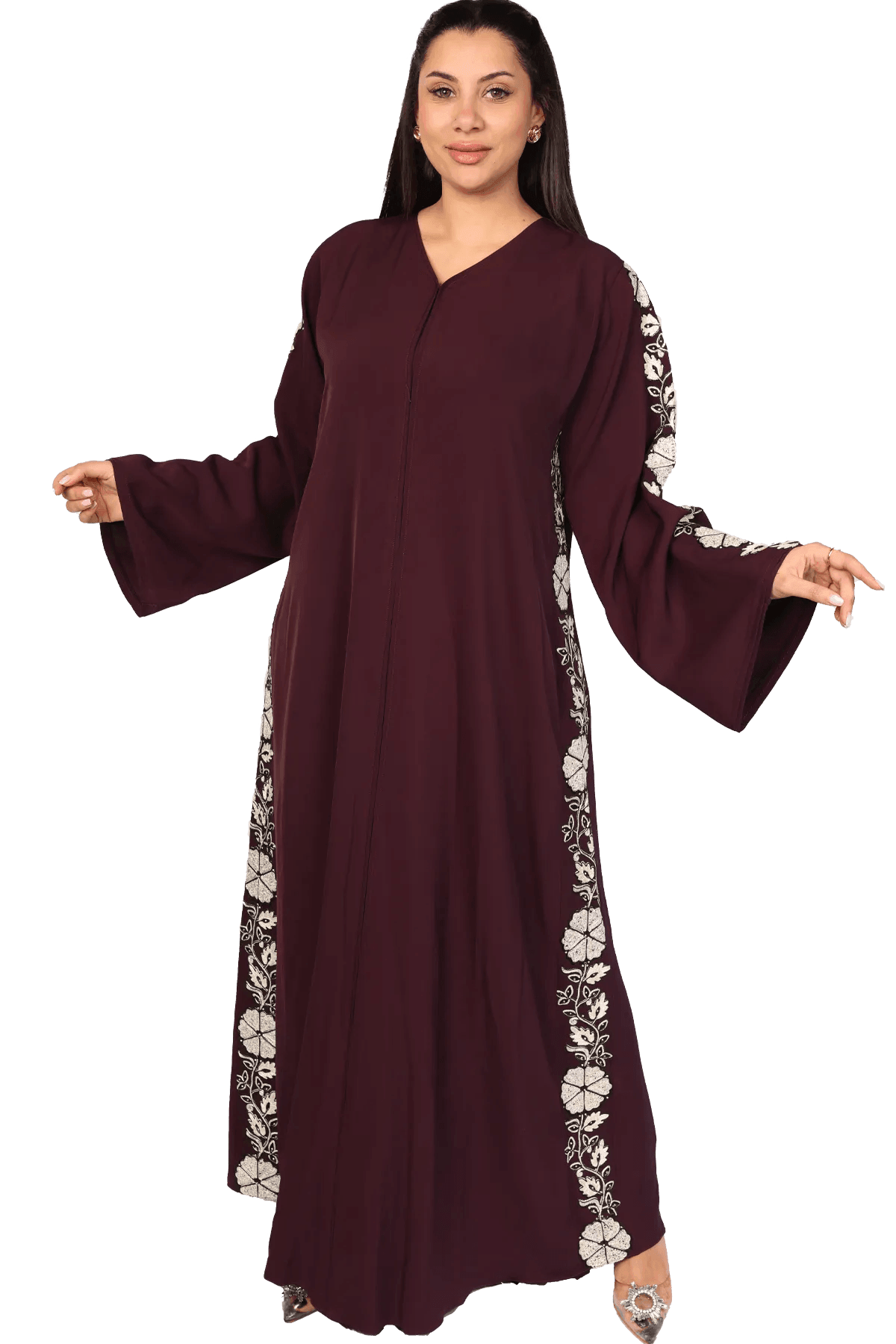 Embroidered Abaya - Tatreez Store