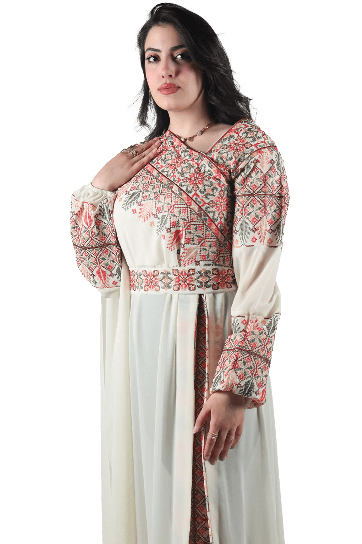 Embroidered Dress - Tatreez Store