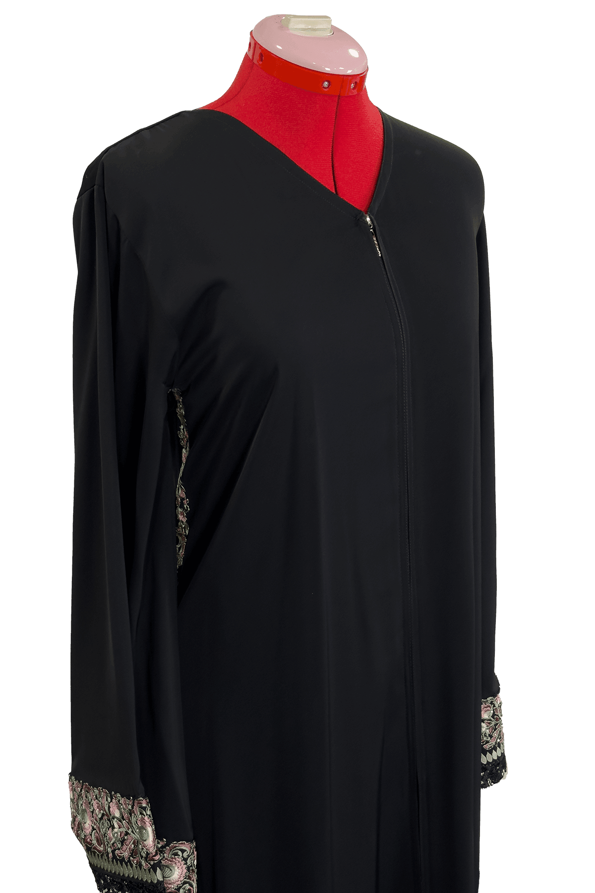 Embroidered Fallahi Abaya - TATREEZ STORE