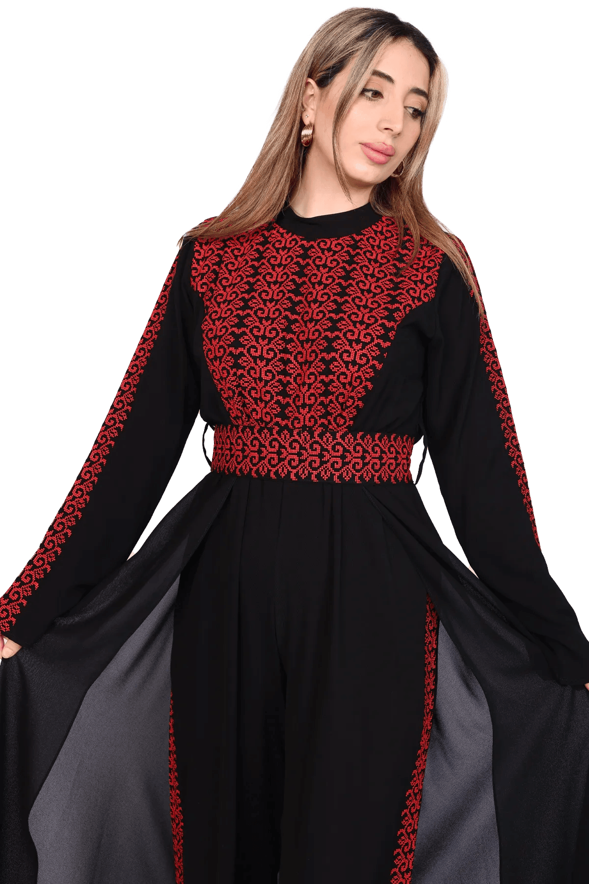 Embroidered Jumpsuit - Tatreez Store