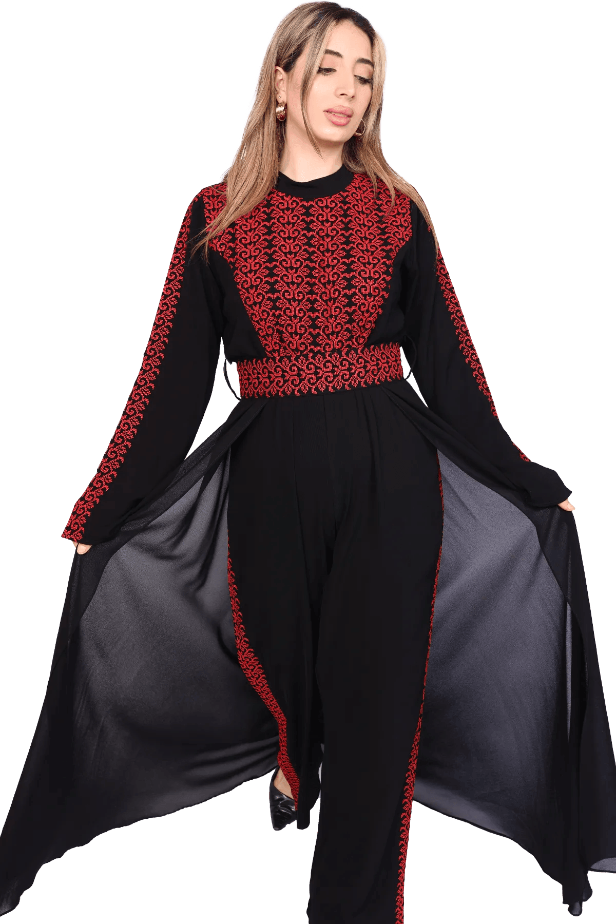 Embroidered Jumpsuit - Tatreez Store