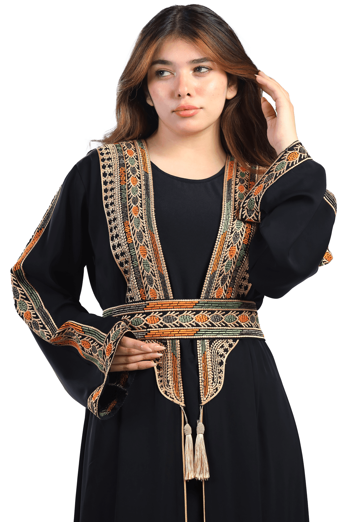 Embroidered Kaftan - TATREEZ STORE