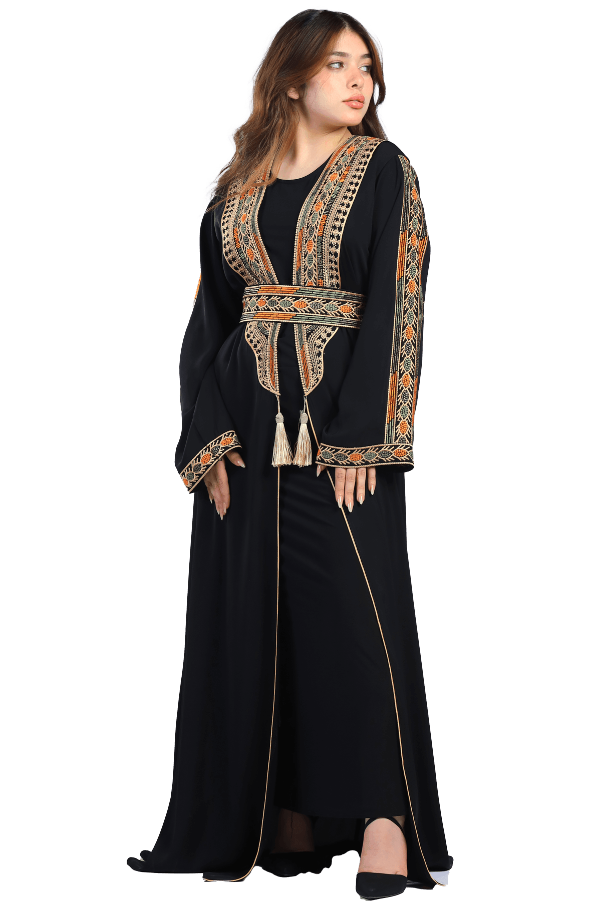 Embroidered Kaftan - TATREEZ STORE