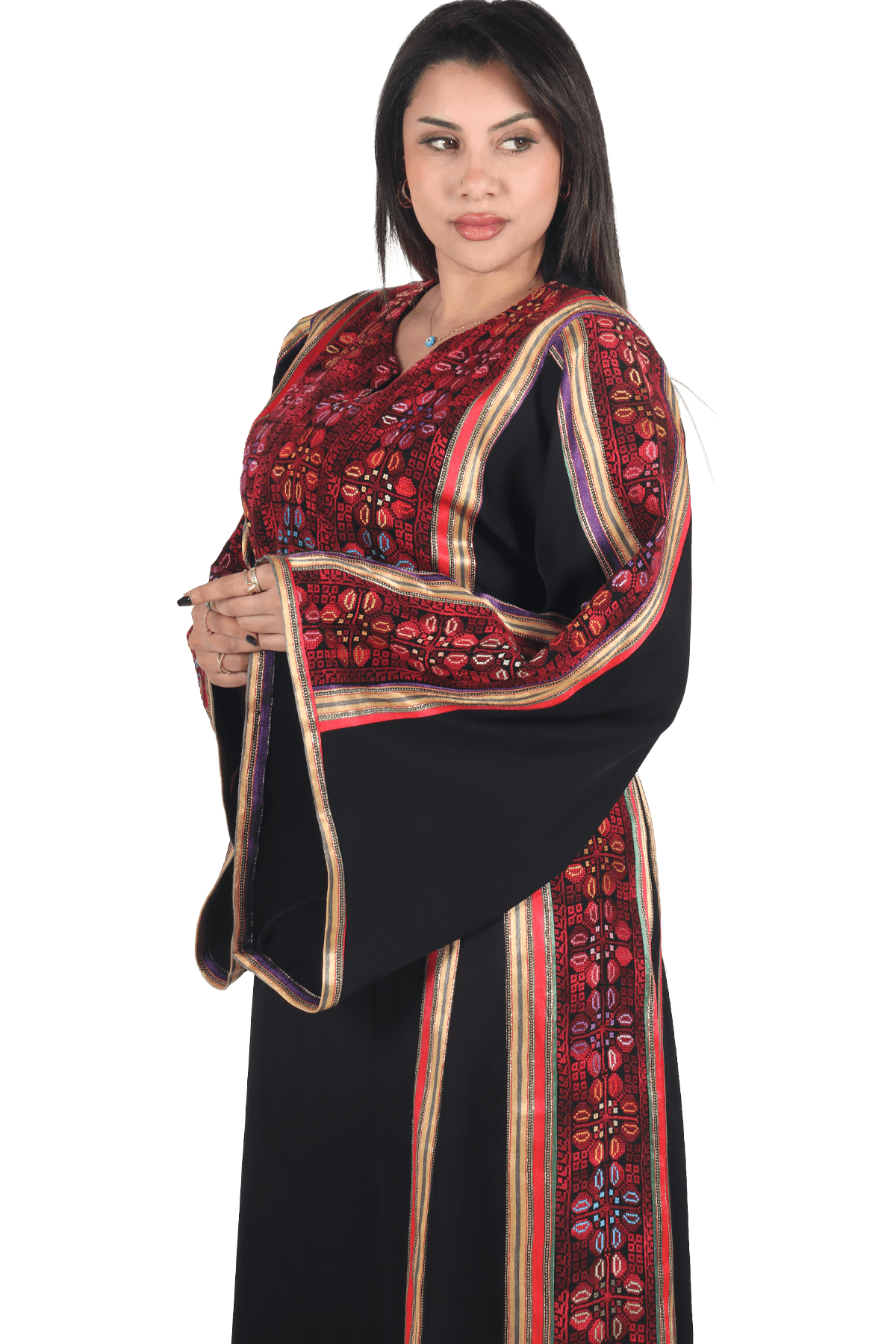 Fallahi Embroidery Saya Thoub - Tatreez Store