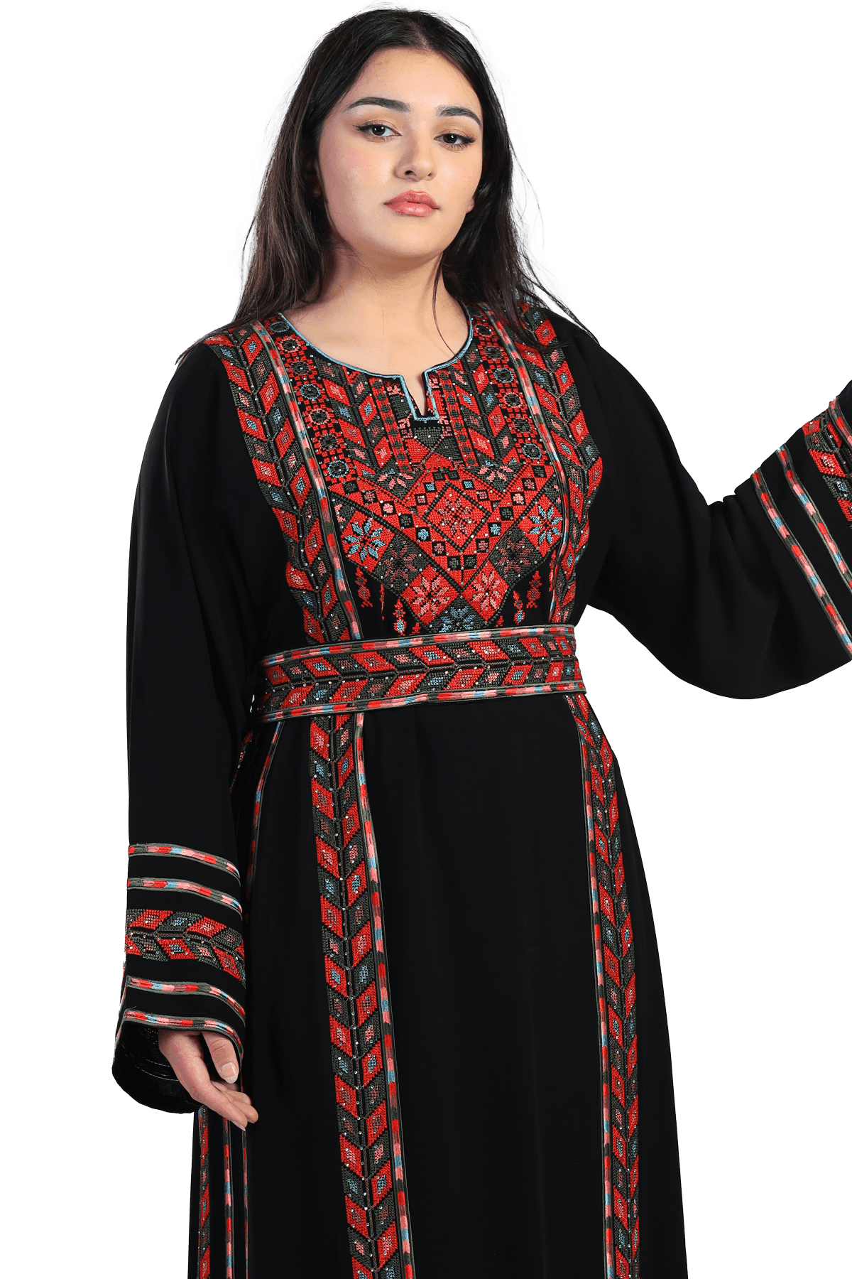 Fallahi Henna Thoub - TATREEZ STORE