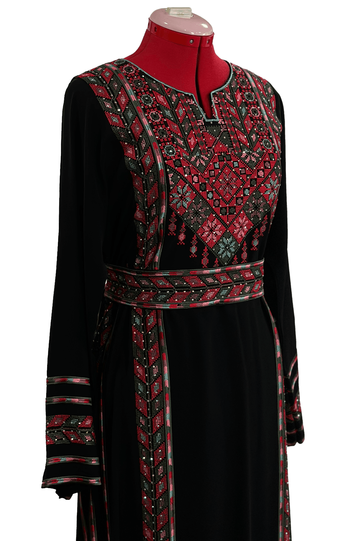 Fallahi Henna Thoub (3PCs) - TATREEZ STORE