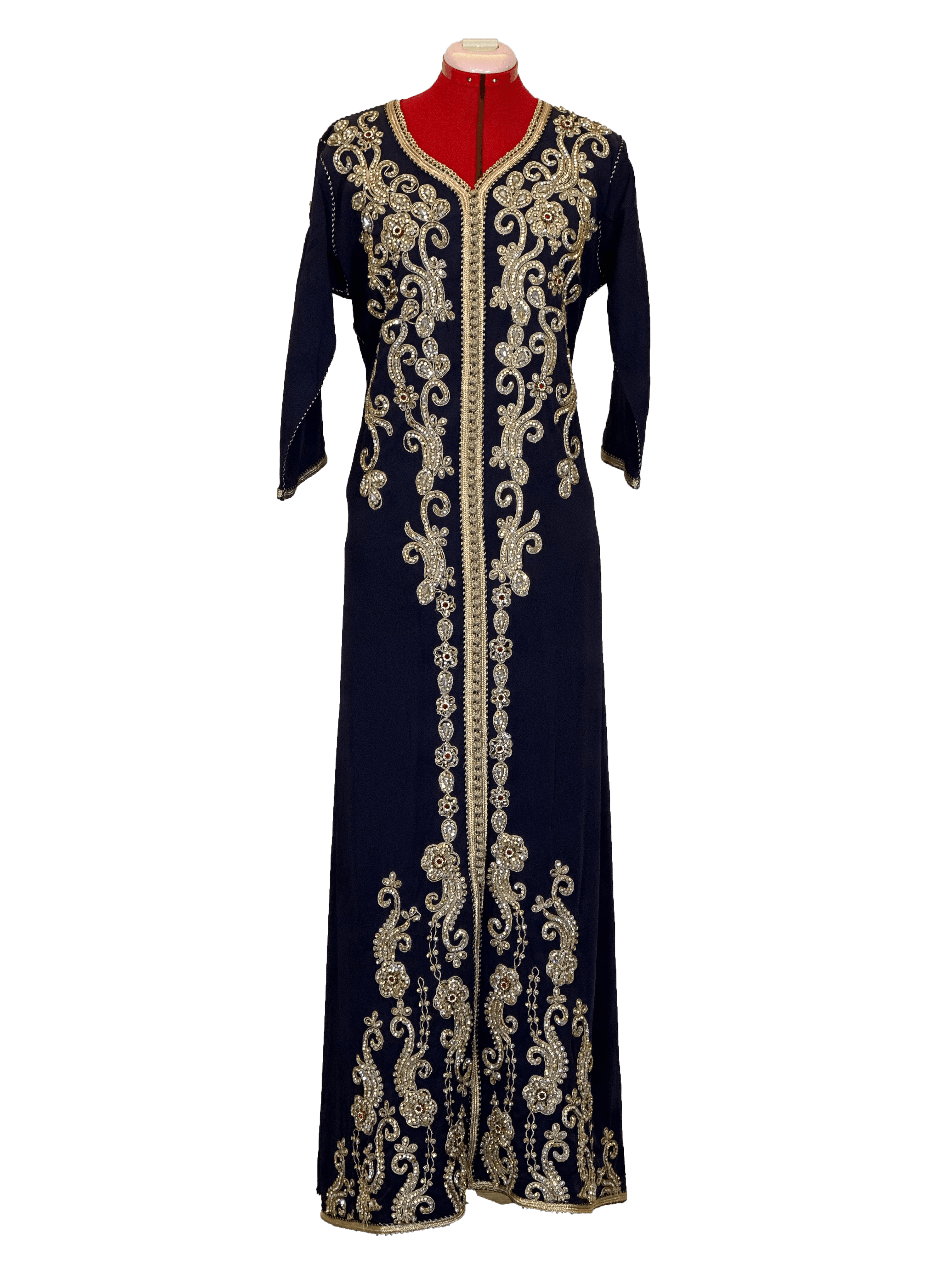 Gold Kaftan - TATREEZ STORE