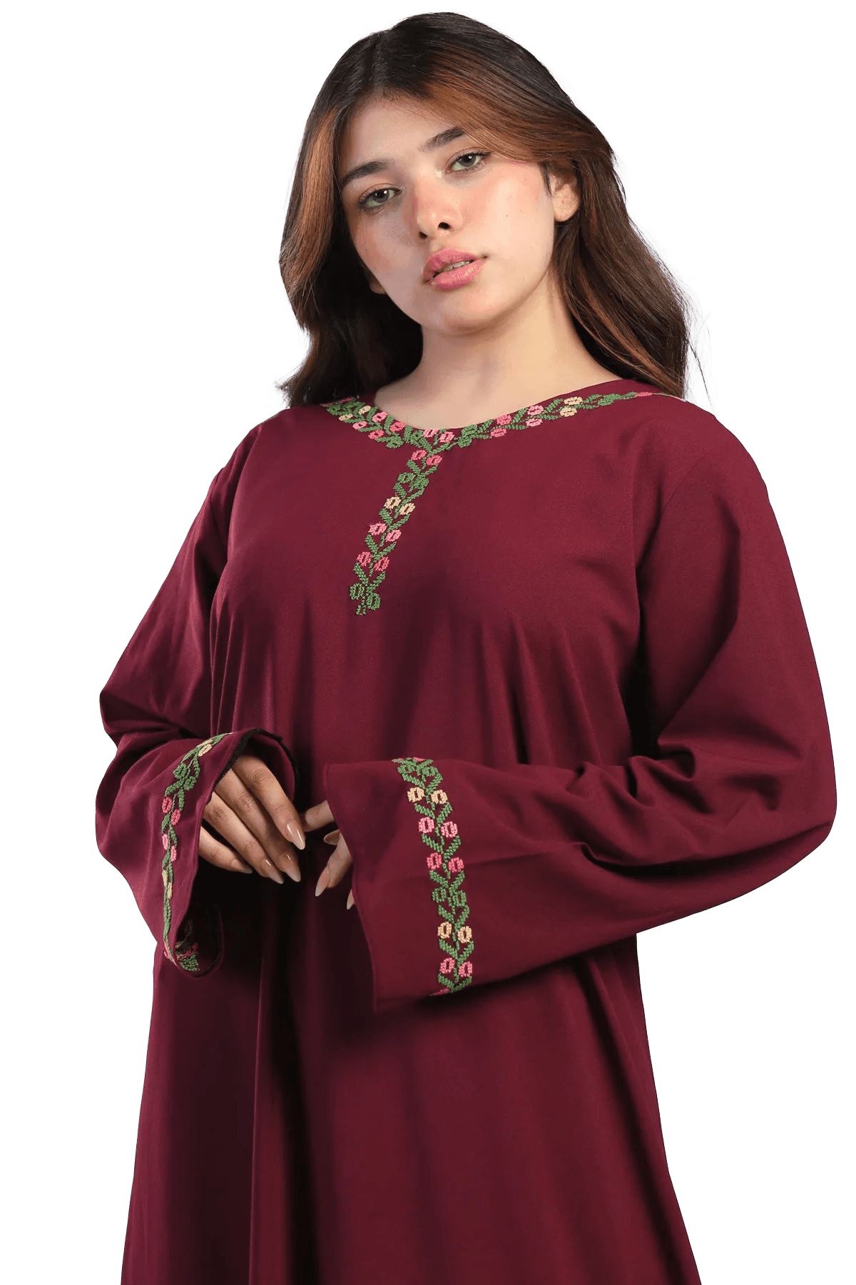 Hand-embroidered Chiffon - Tatreez Store