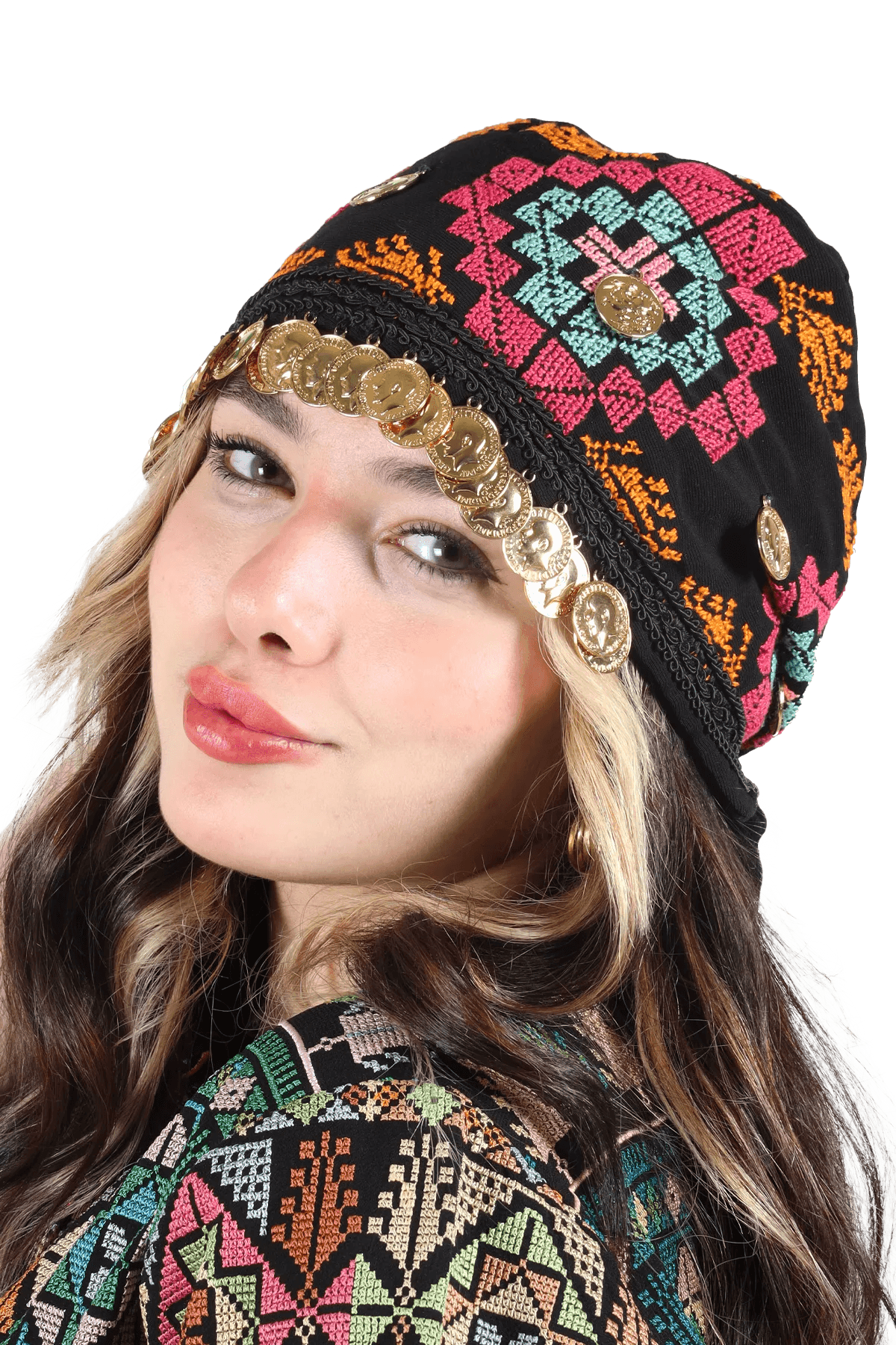 Hand-Embroidered Kherka - Tatreez Store