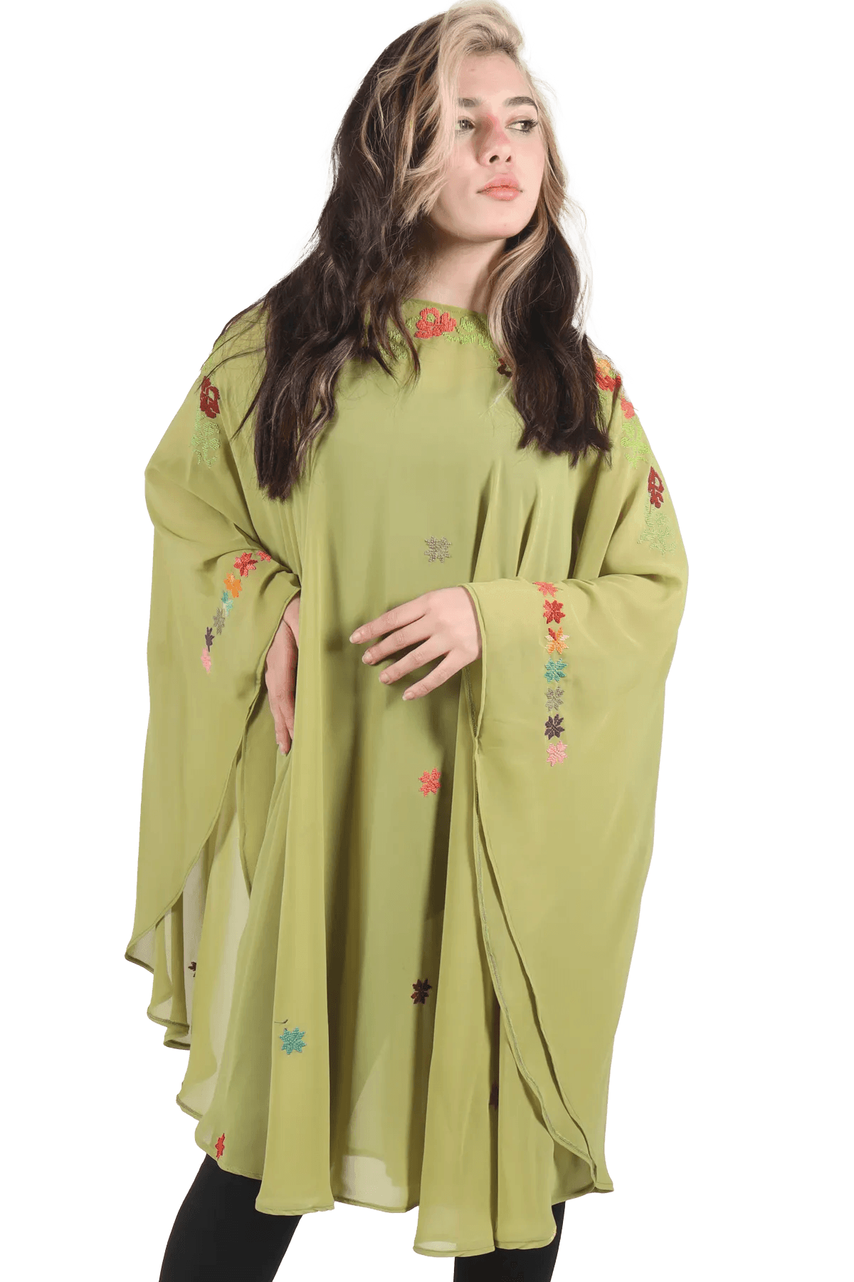 Hand-Embroidered Shawl - Tatreez Store