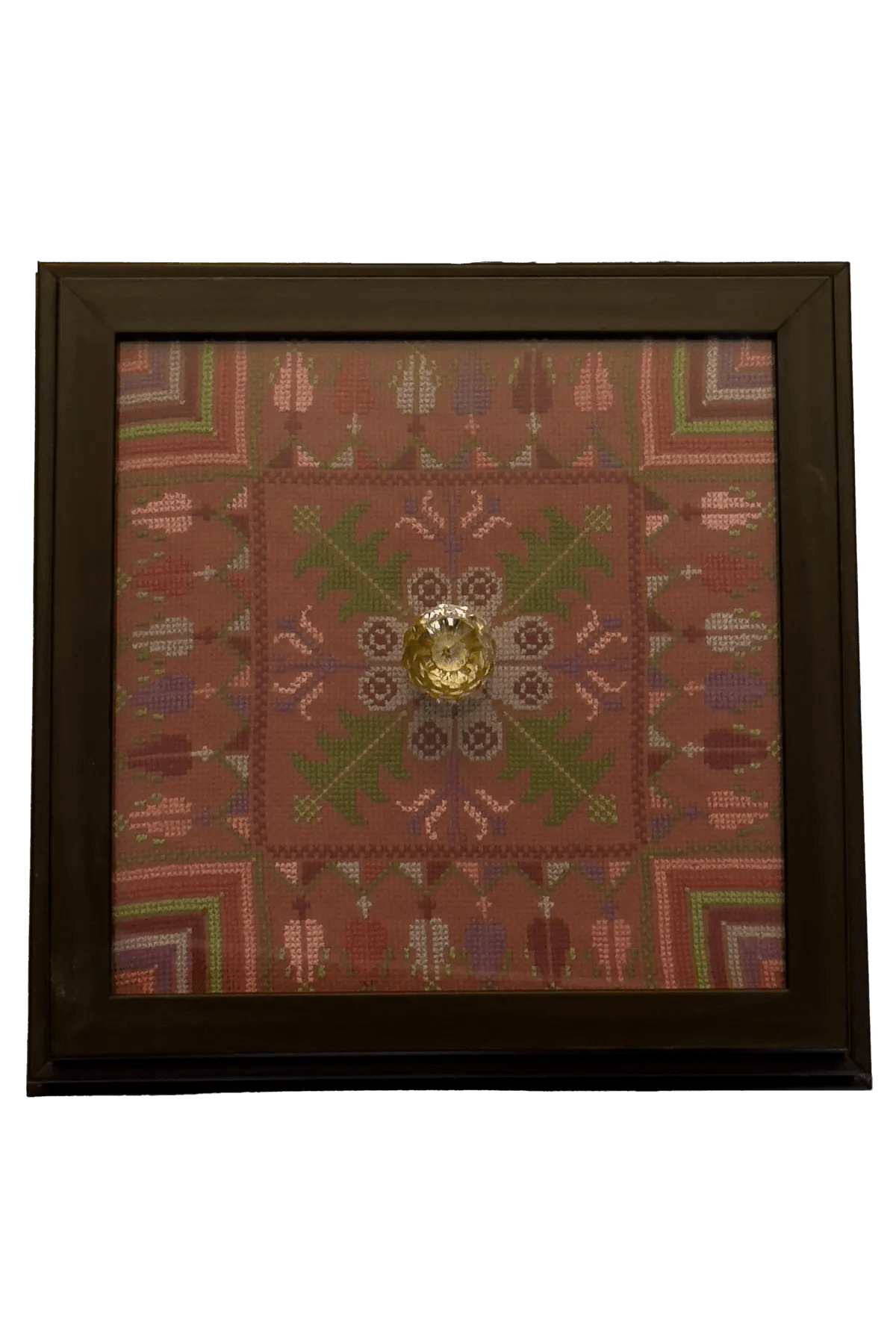 Hand-Embroidered tray - Tatreez Store